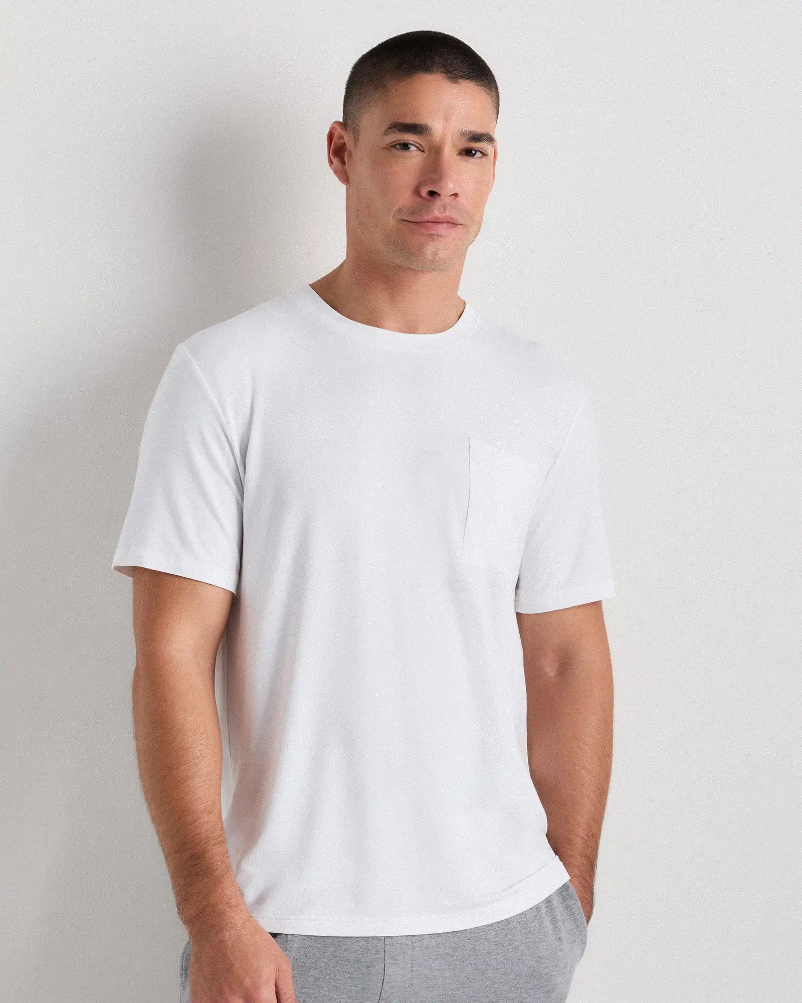 Bamboo Jersey Relaxed Lounge Tee