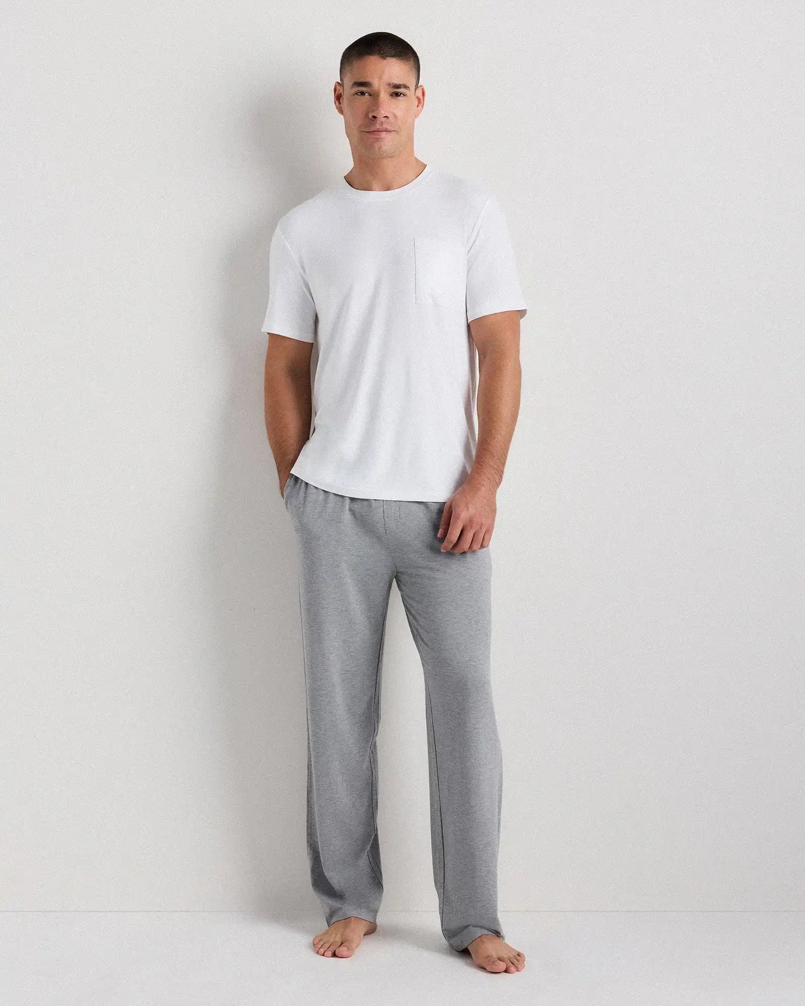 Bamboo Jersey Relaxed Lounge Tee