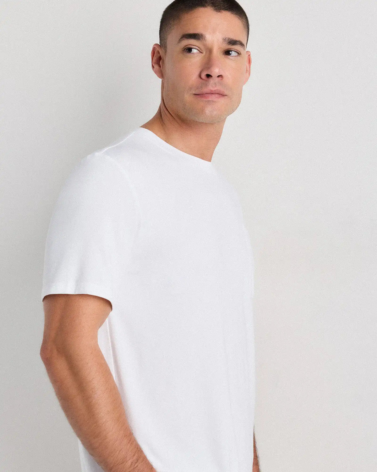 Bamboo Jersey Relaxed Lounge Tee