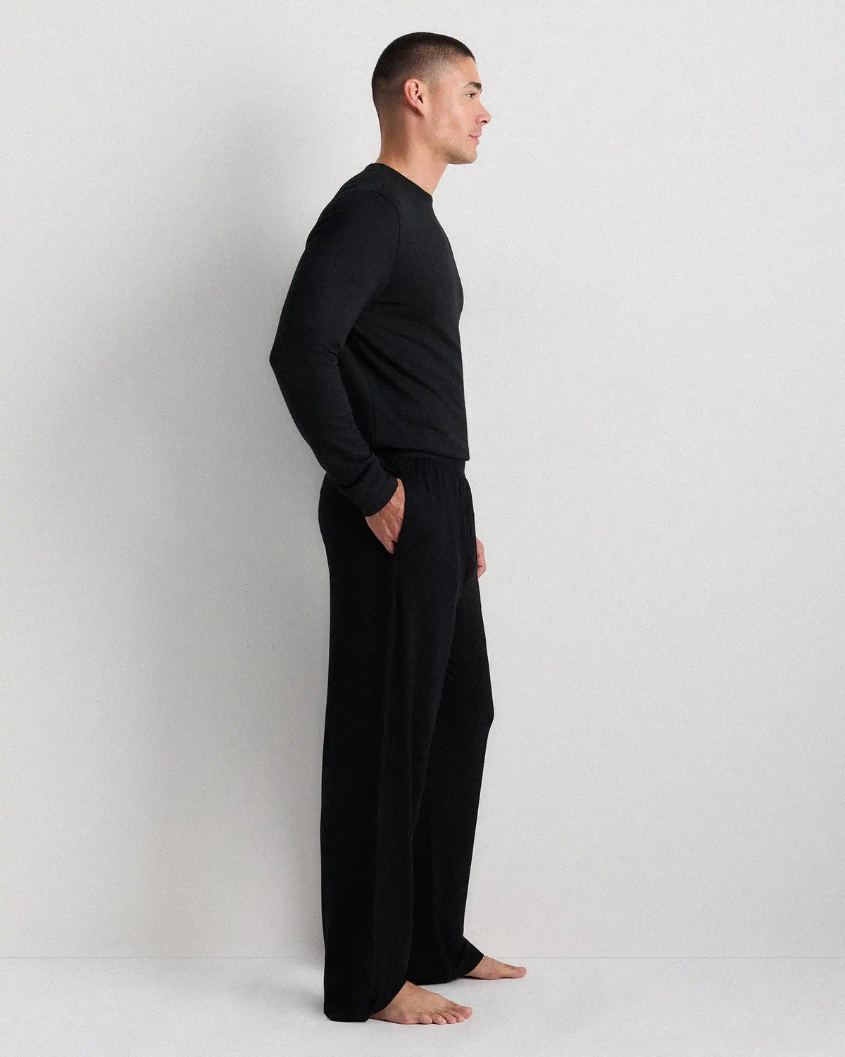 Bamboo Jersey Relaxed Lounge Pants