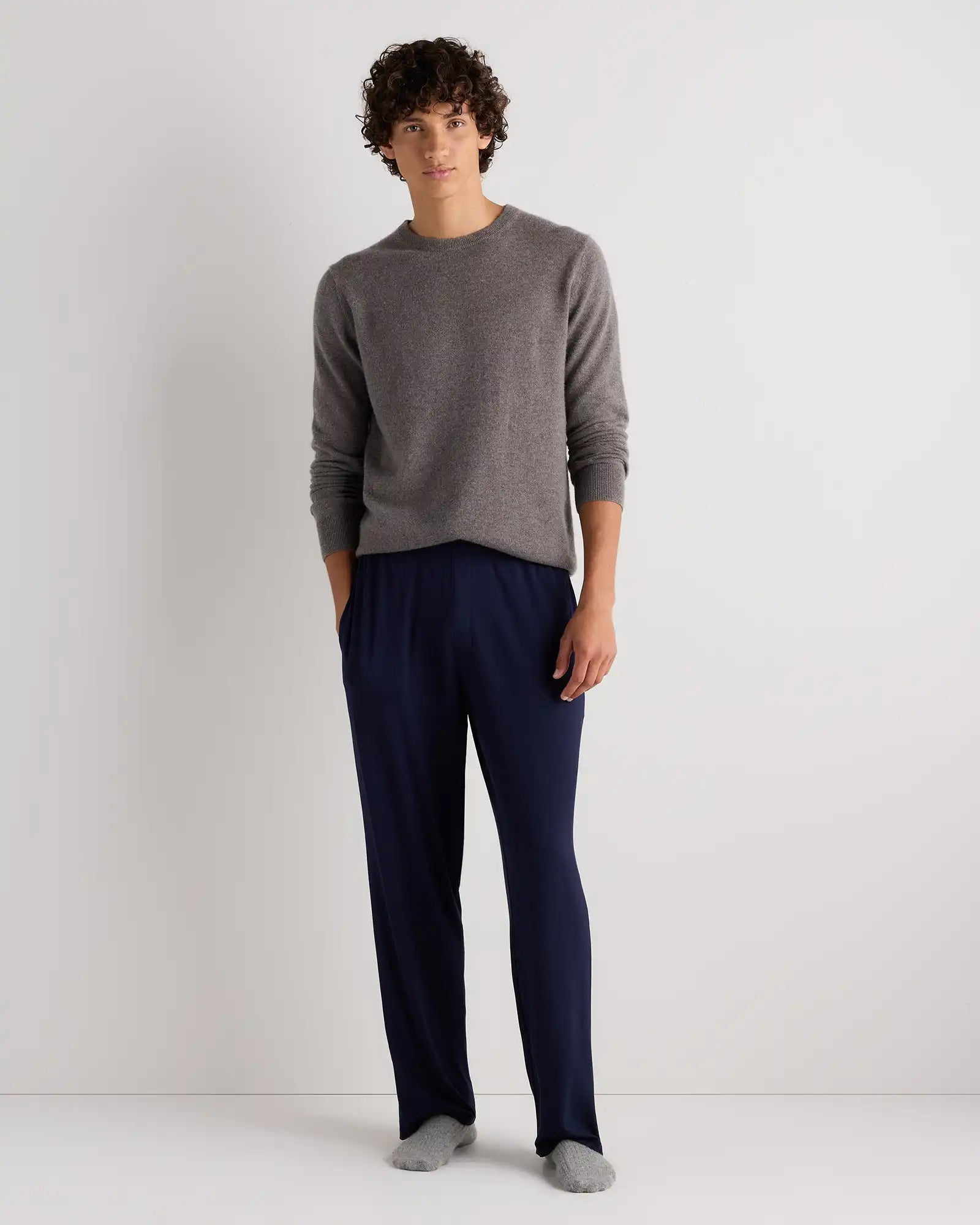 Bamboo Jersey Relaxed Lounge Pants