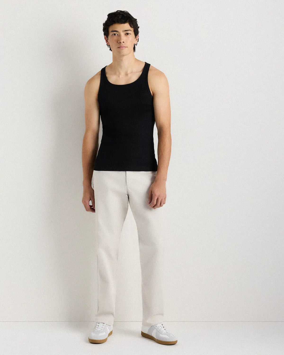 Organic Cotton Ribbed Tank Top (3-Pack)