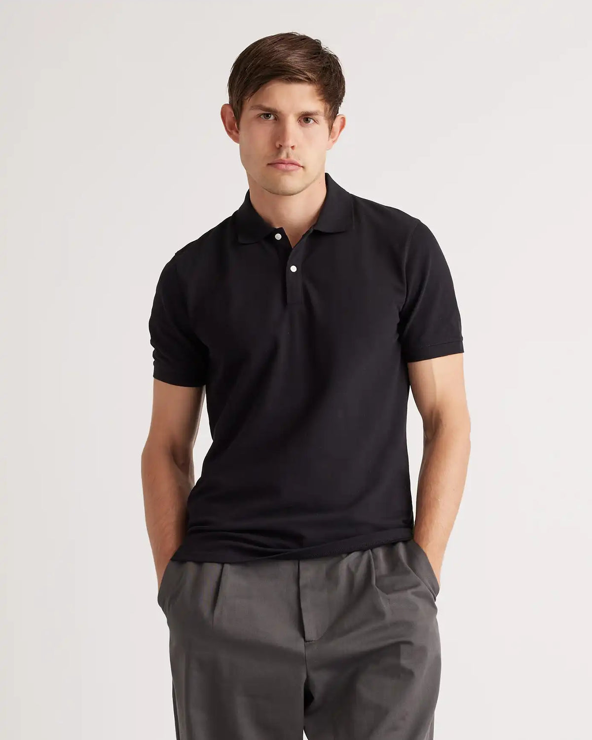 Organic Cotton Pique Polo