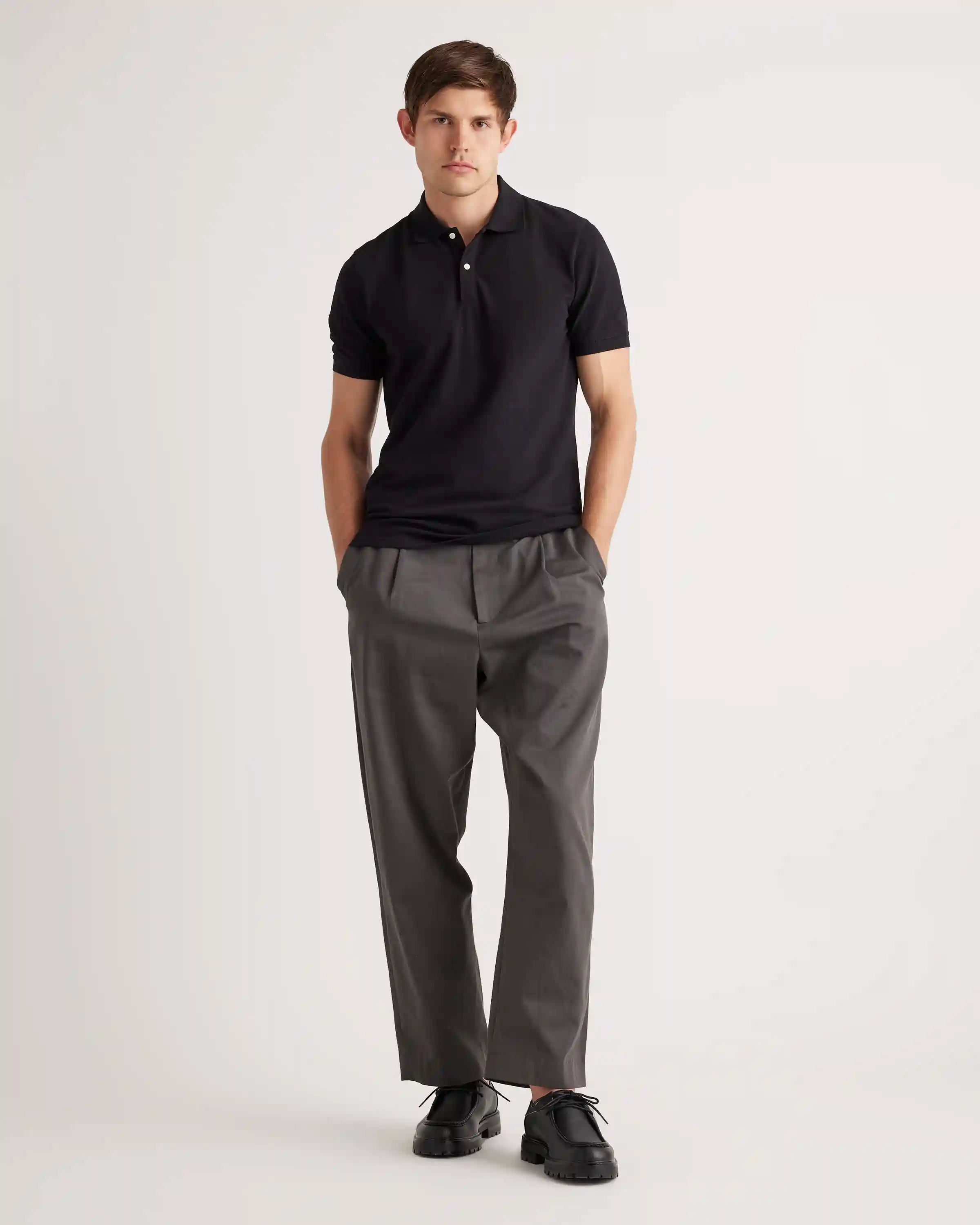 Organic Cotton Pique Polo