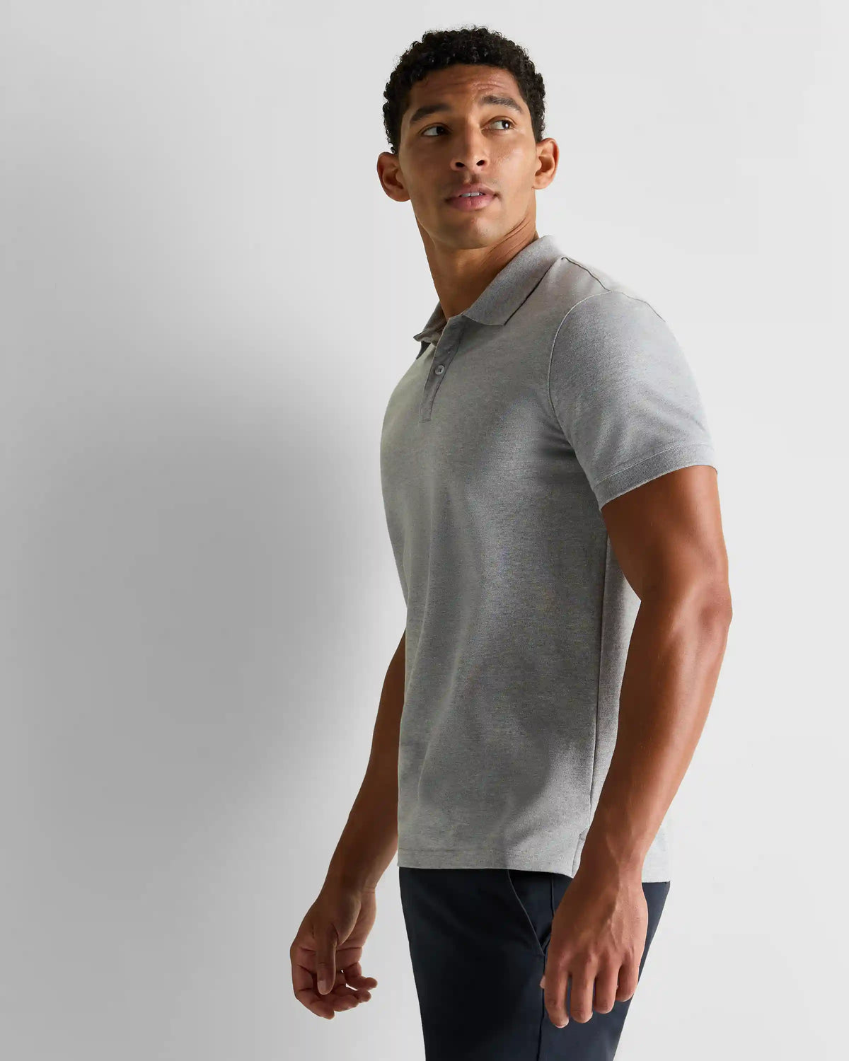 Organic Cotton Pique Polo