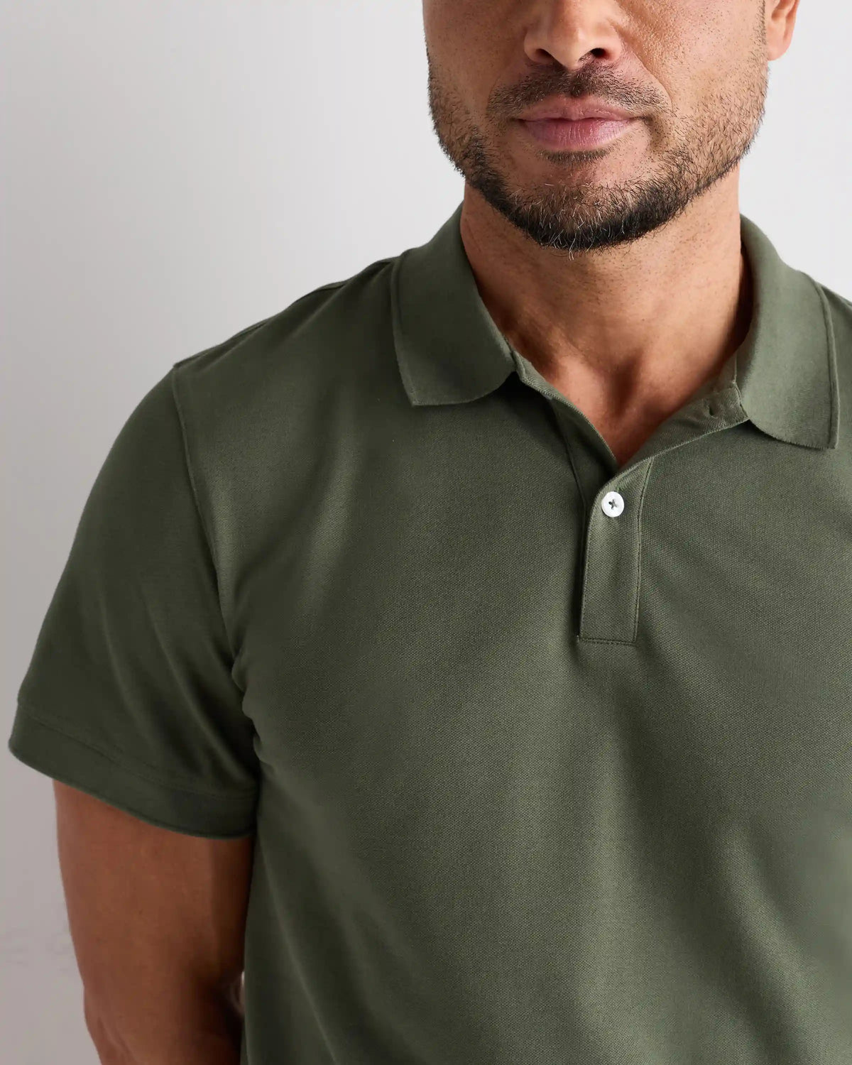 Organic Cotton Pique Polo