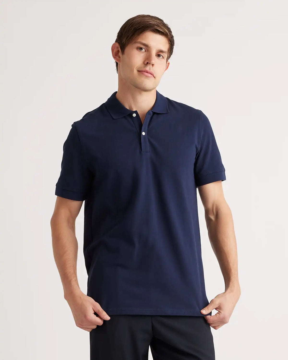 Organic Cotton Pique Polo