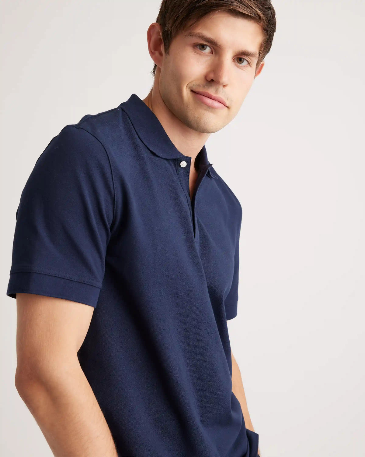 Organic Cotton Pique Polo