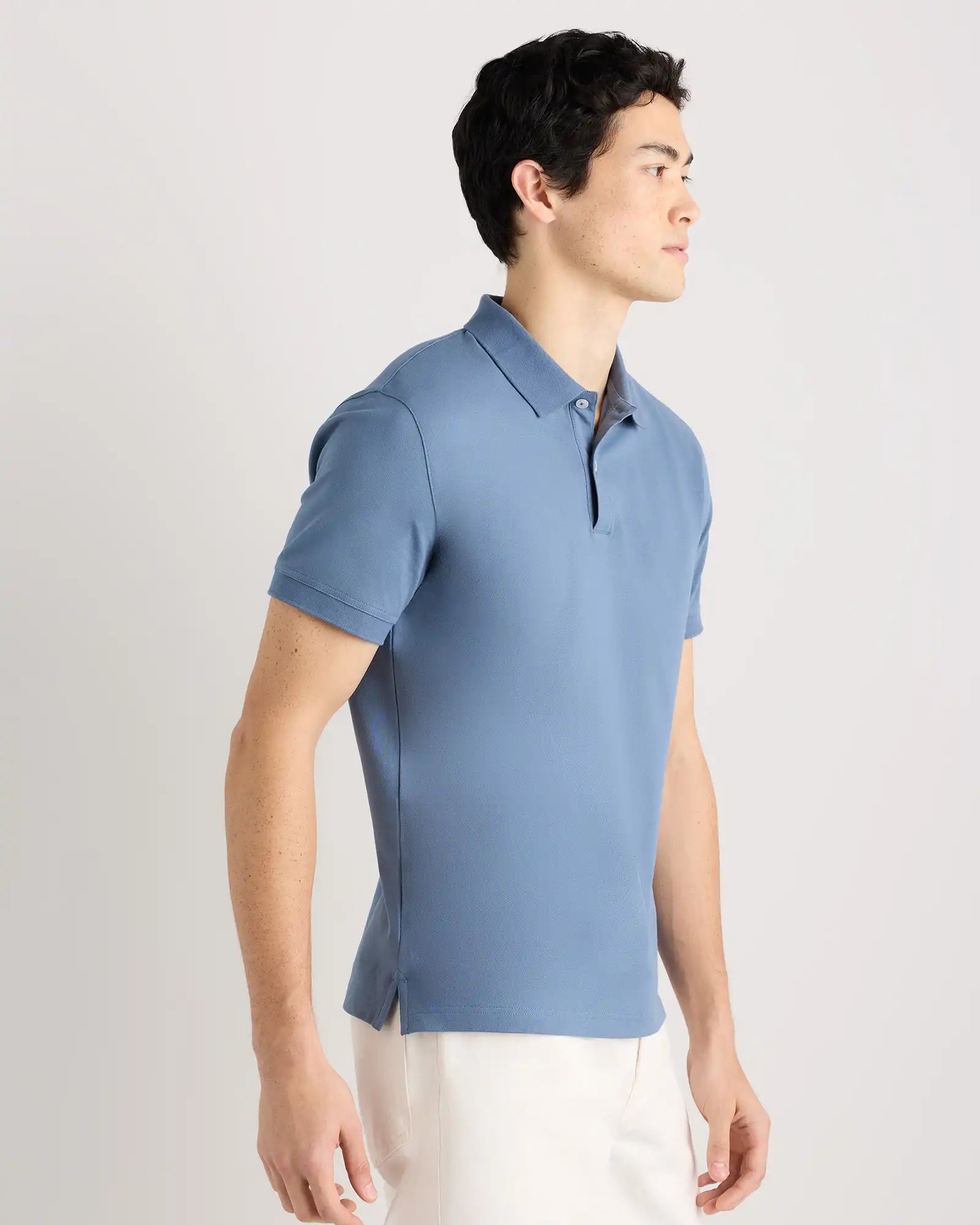 Organic Cotton Pique Polo