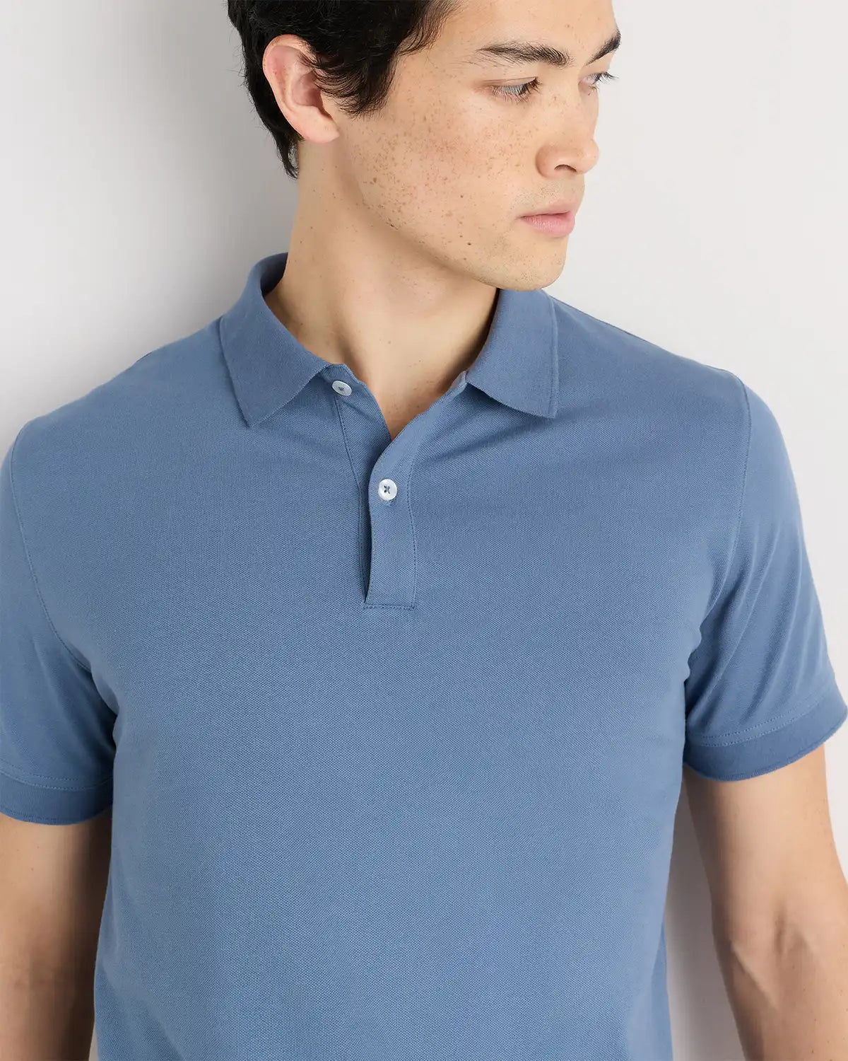 Organic Cotton Pique Polo