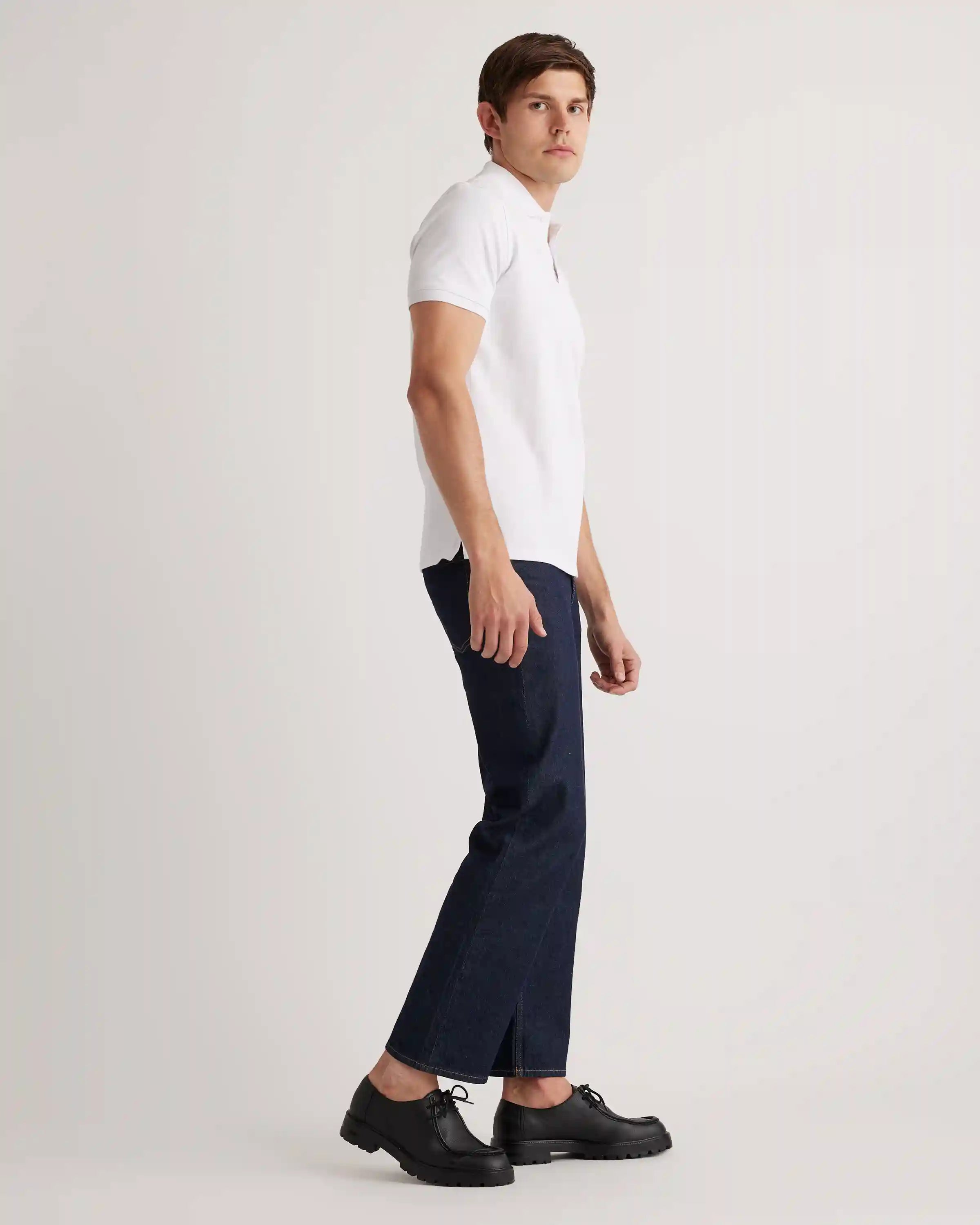 Organic Cotton Pique Polo
