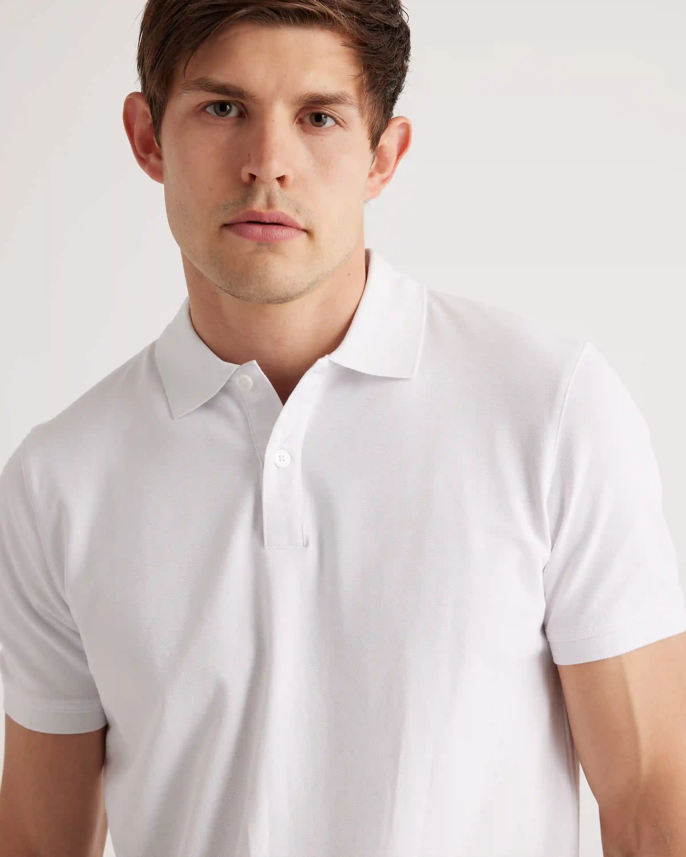 Organic Cotton Pique Polo