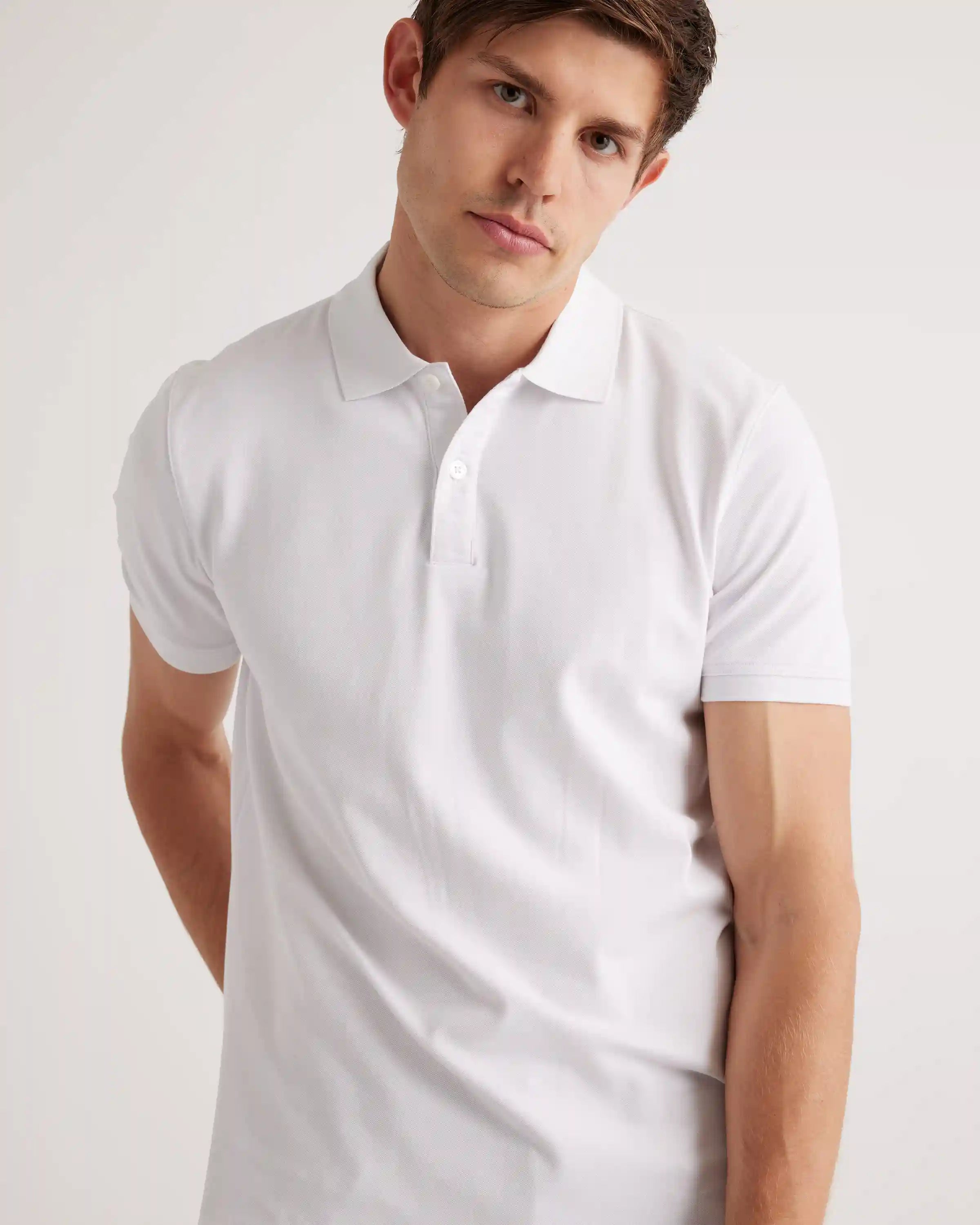 Organic Cotton Pique Polo
