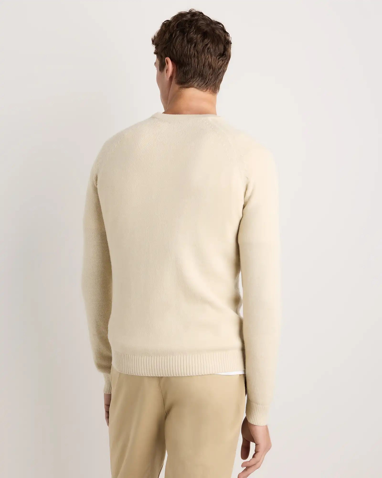 Alpaca-Wool Crewneck Sweater