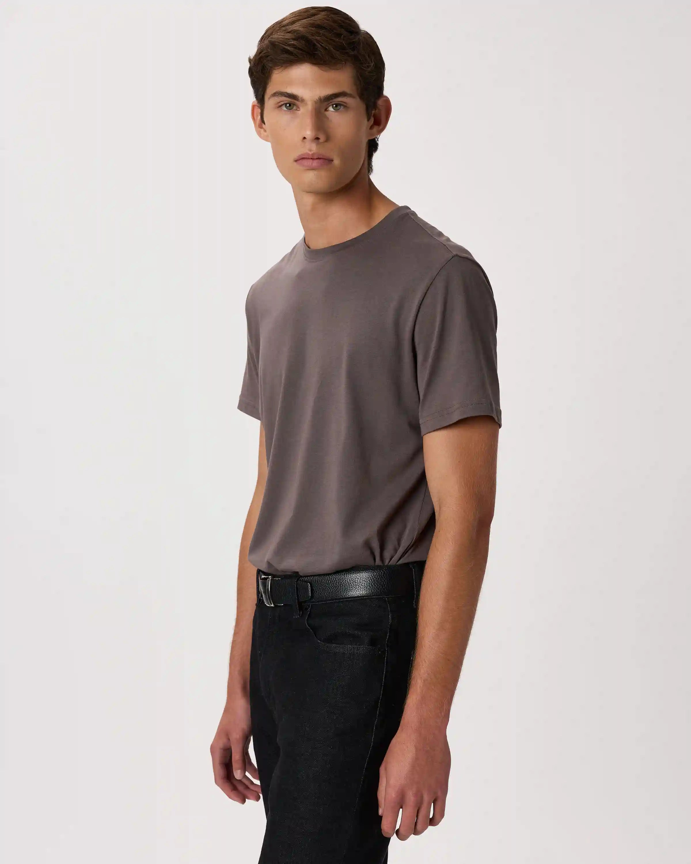 Cotton Modal Crew Neck Tee