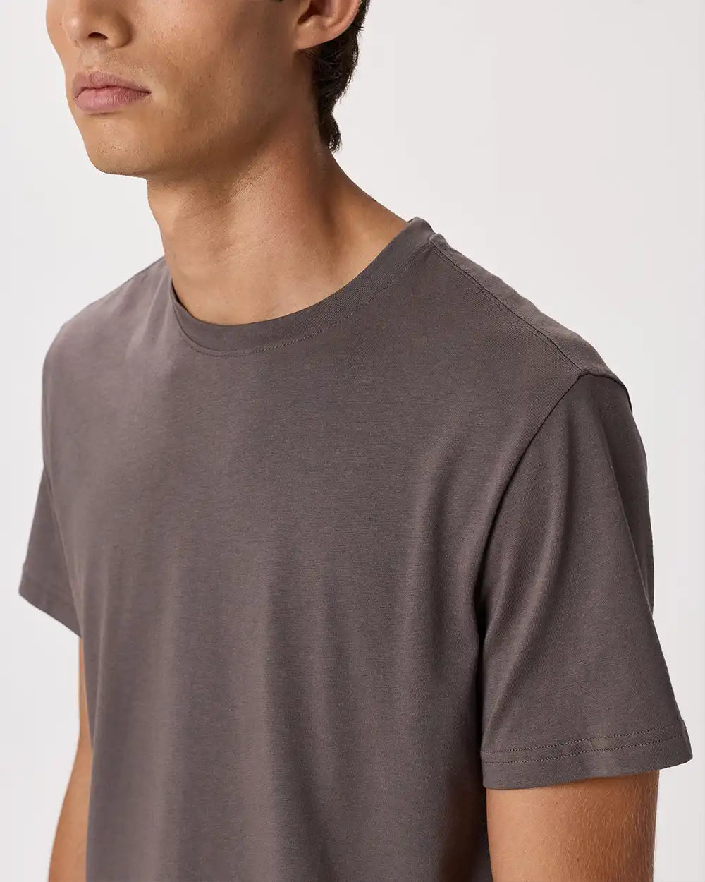 Cotton Modal Crew Neck Tee