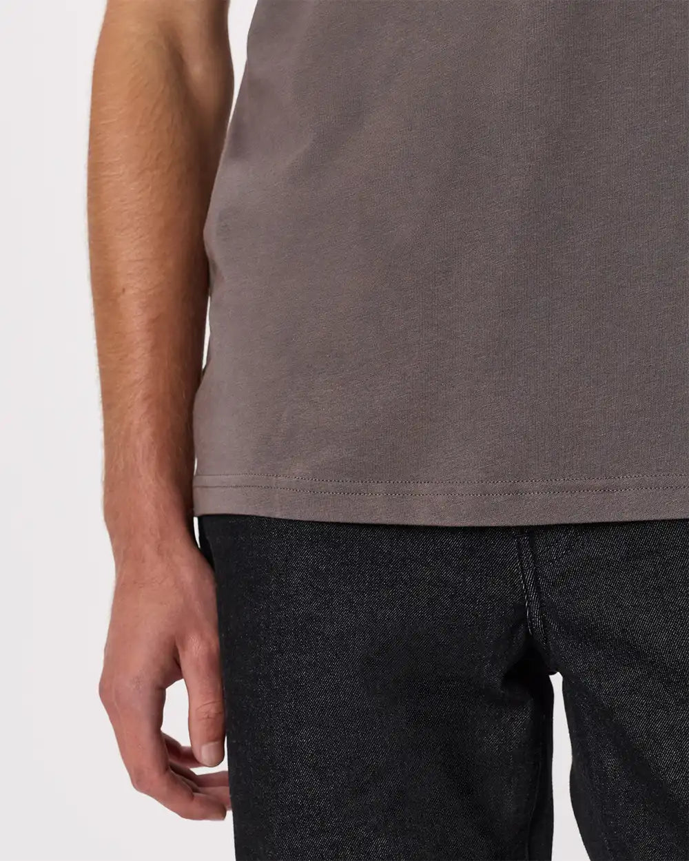 Cotton Modal Crew Neck Tee