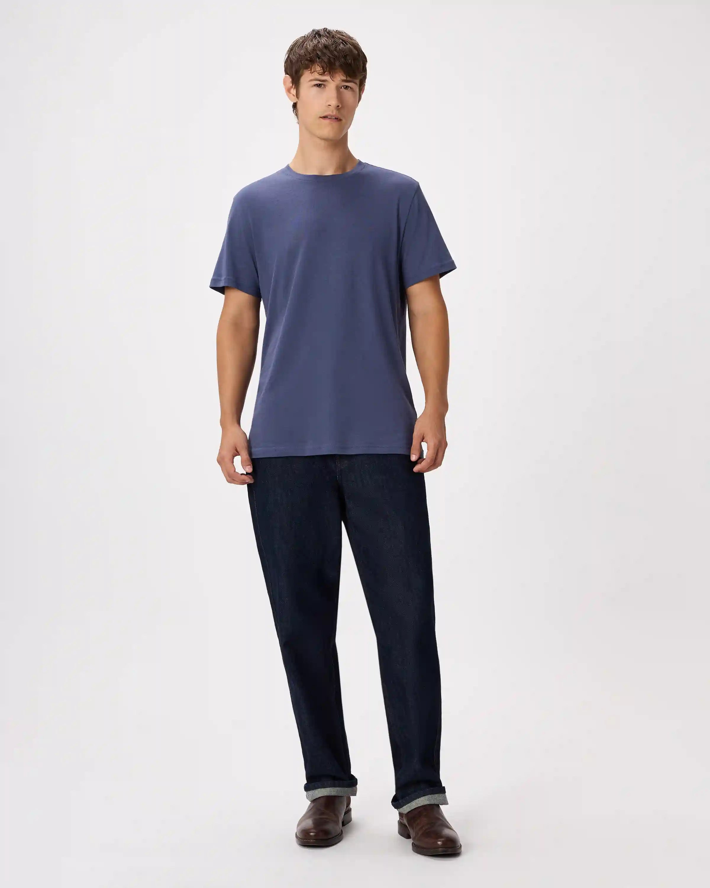 Cotton Modal Crew Neck Tee