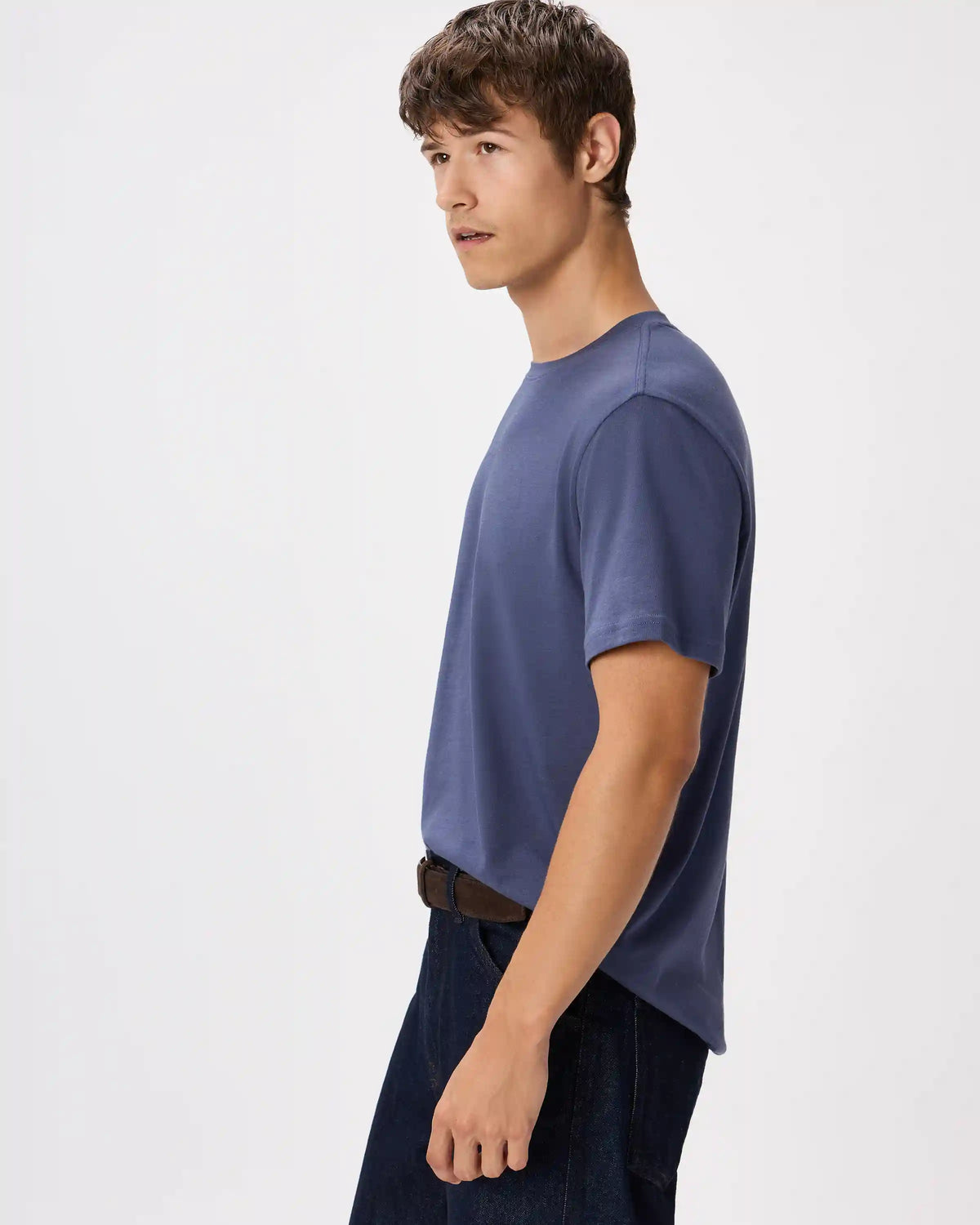 Cotton Modal Crew Neck Tee