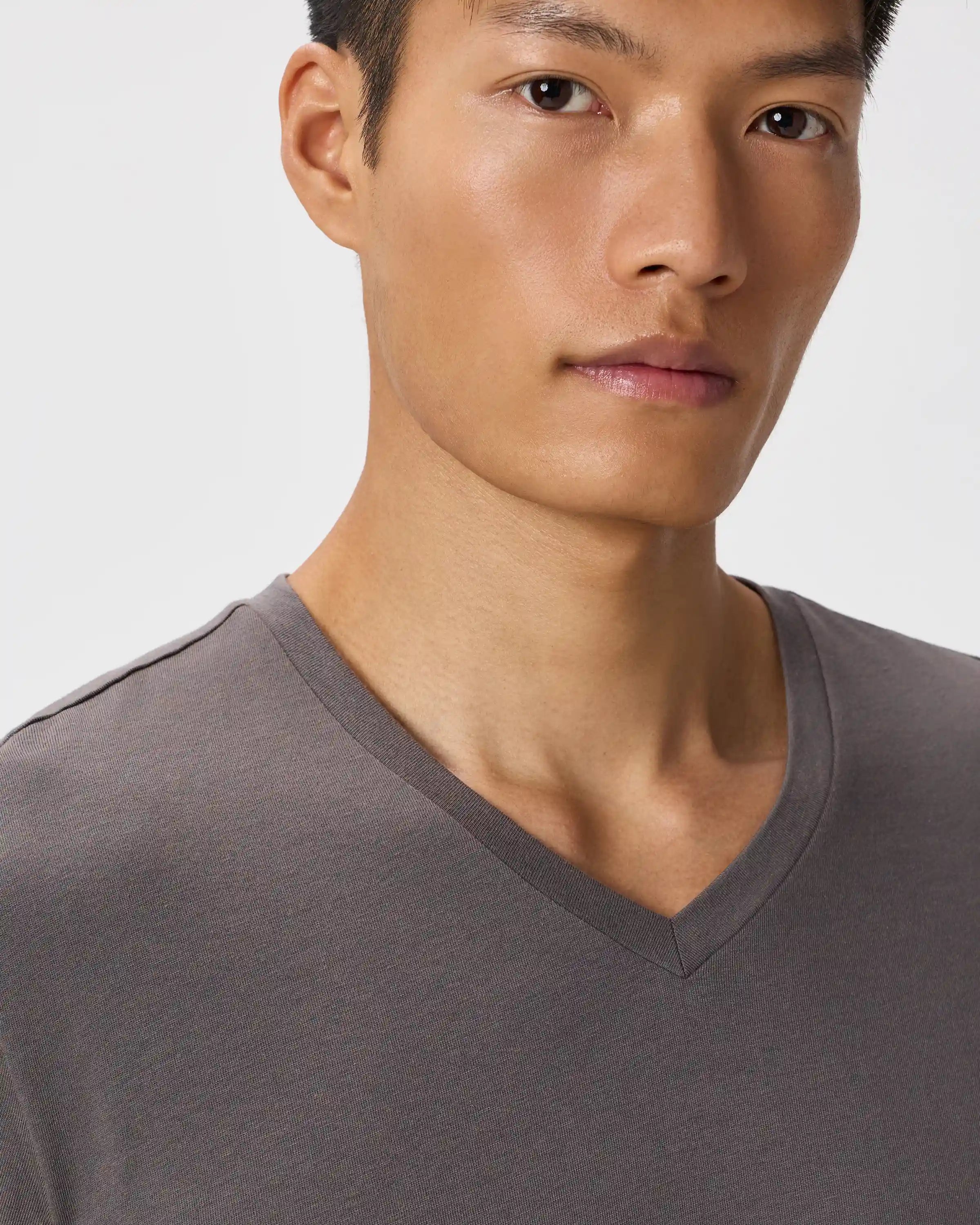 Cotton Modal V-Neck Tee
