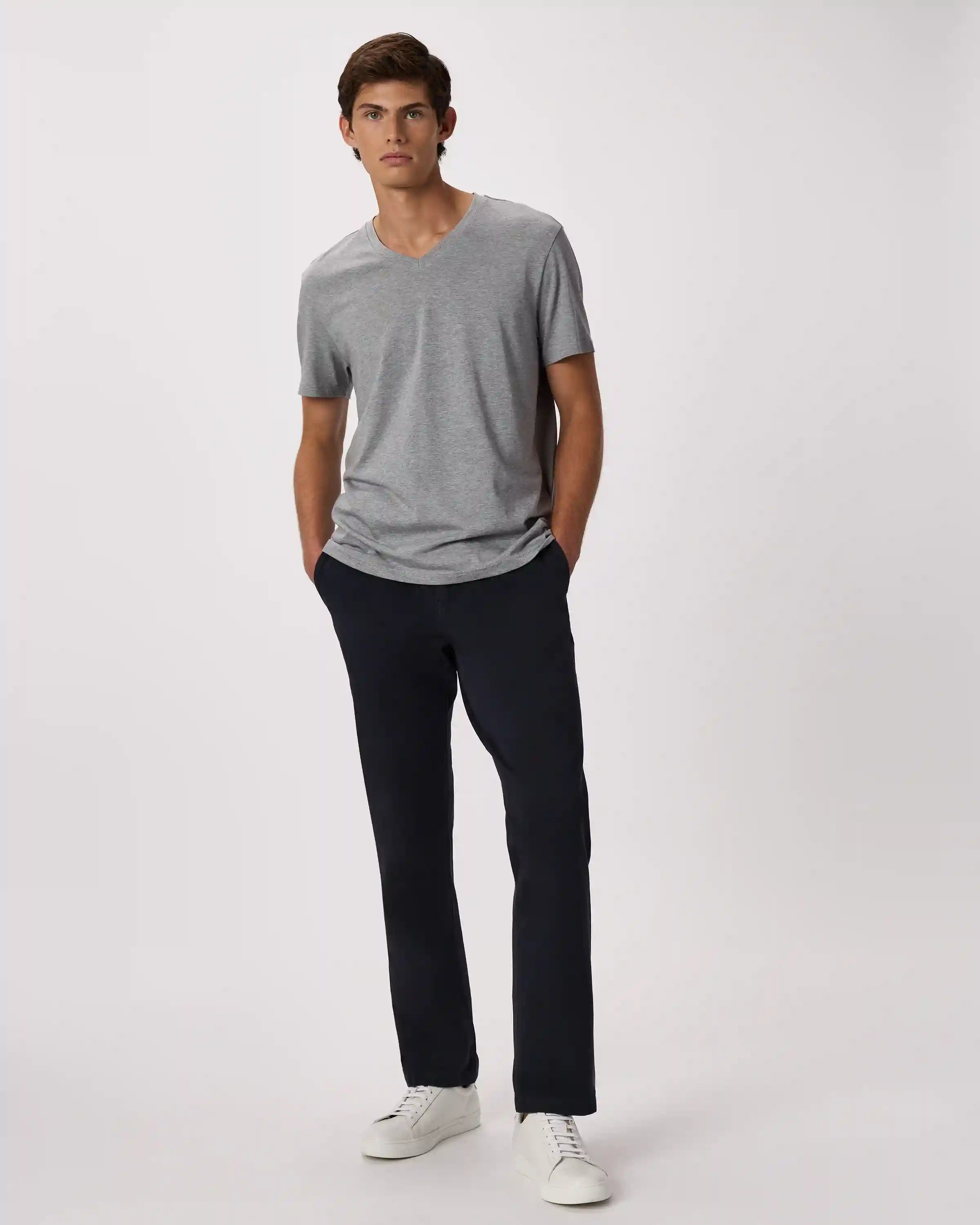 Cotton Modal V-Neck Tee