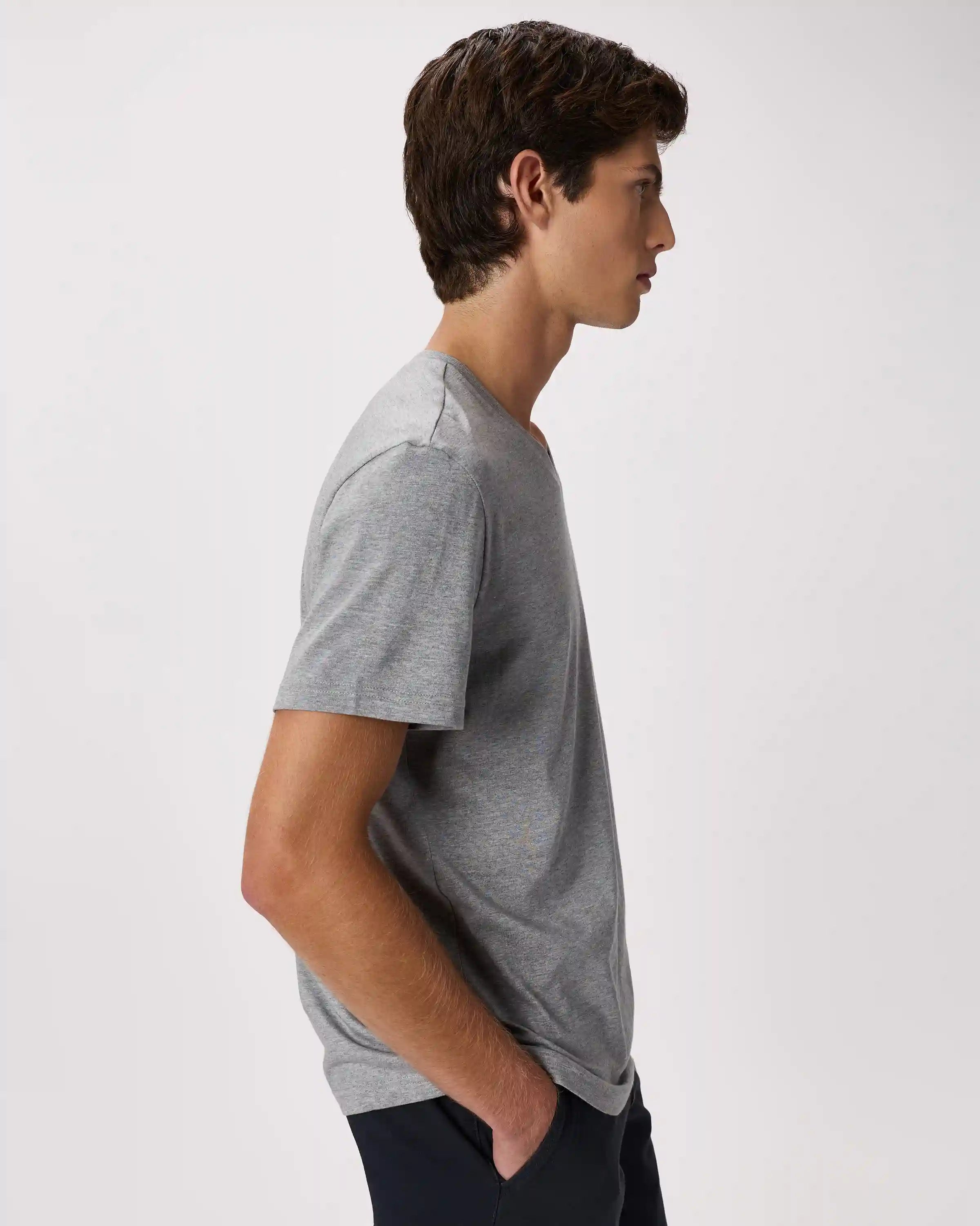 Cotton Modal V-Neck Tee