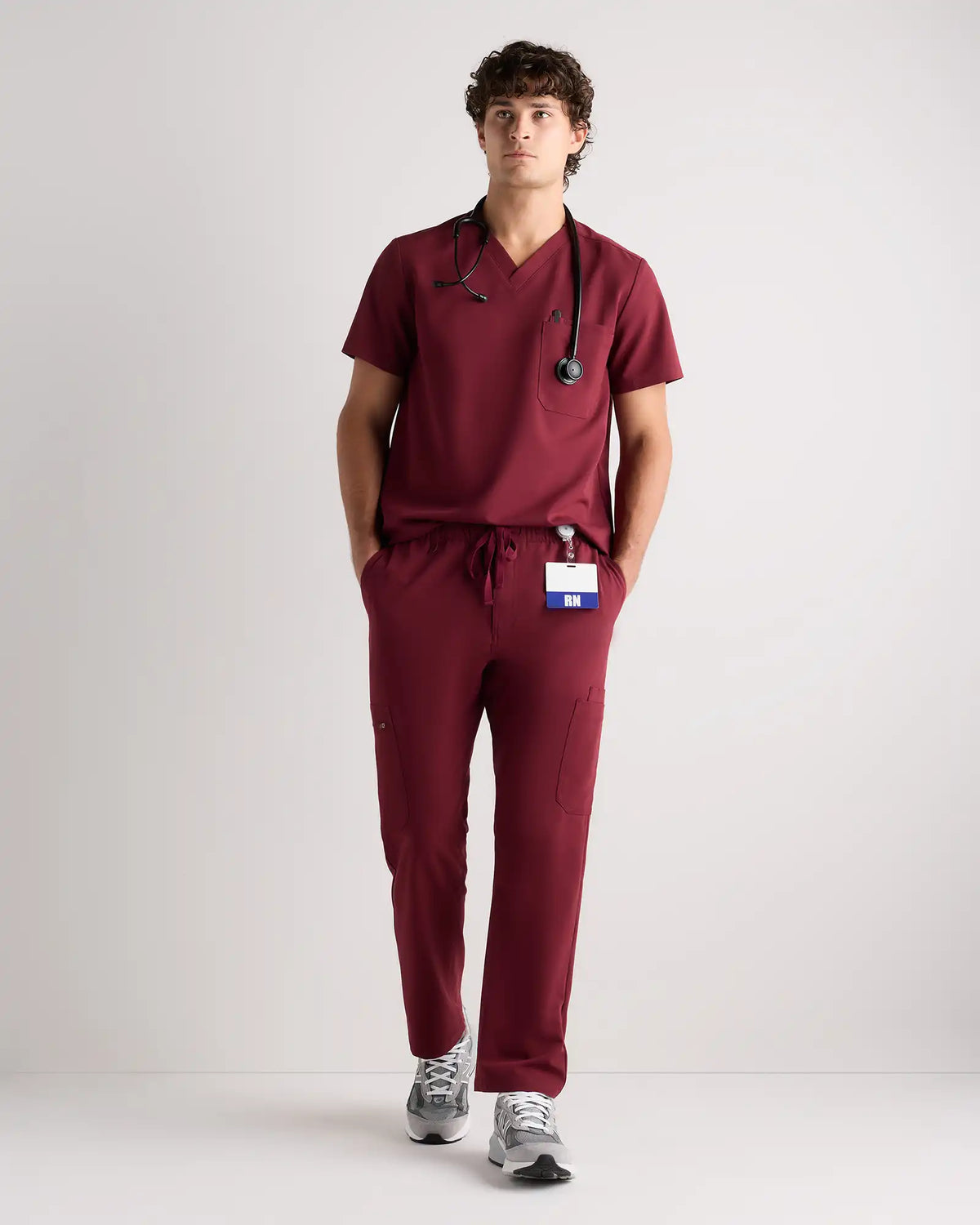 AeraFlex 3-Pocket Scrub Top