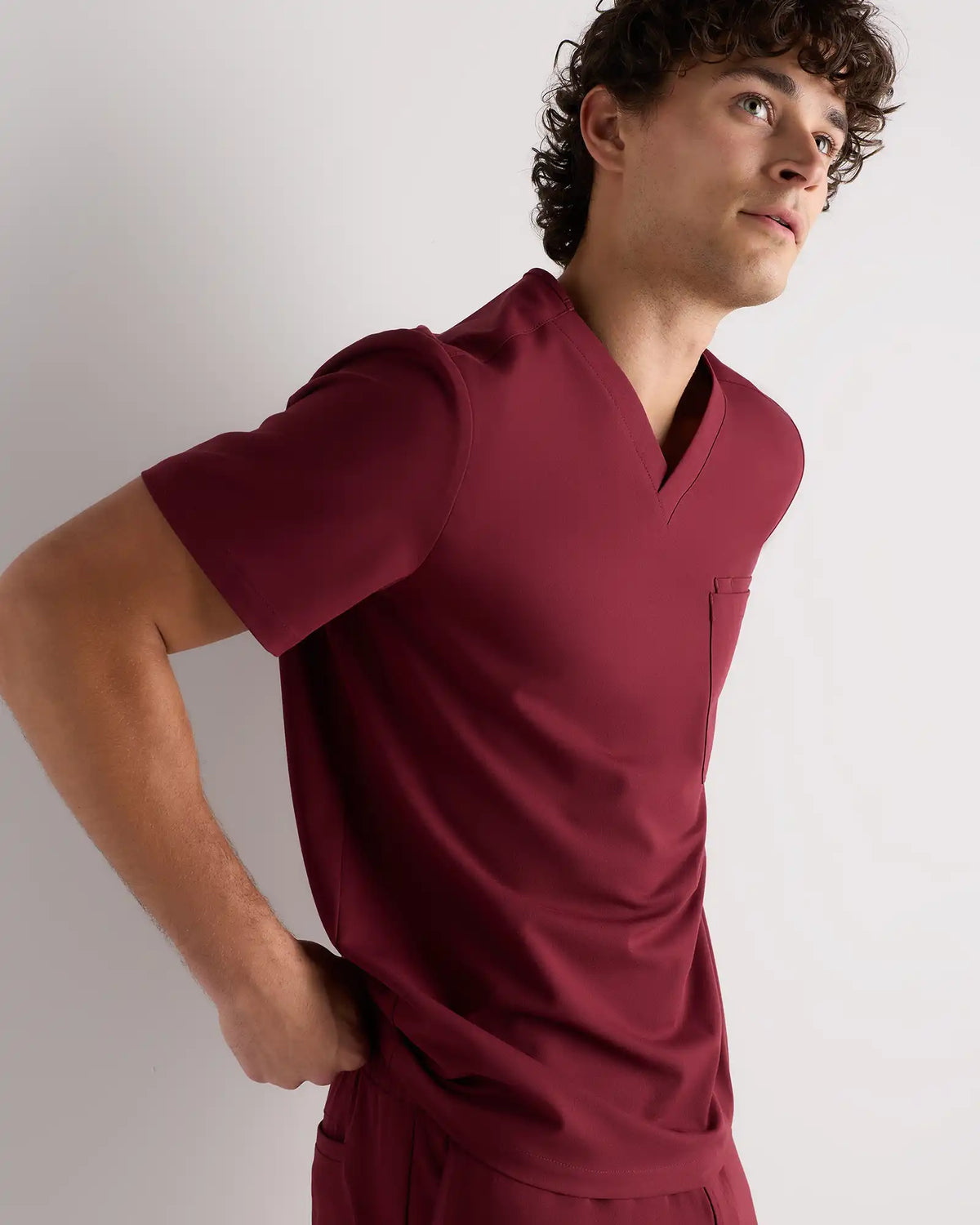 AeraFlex 3-Pocket Scrub Top
