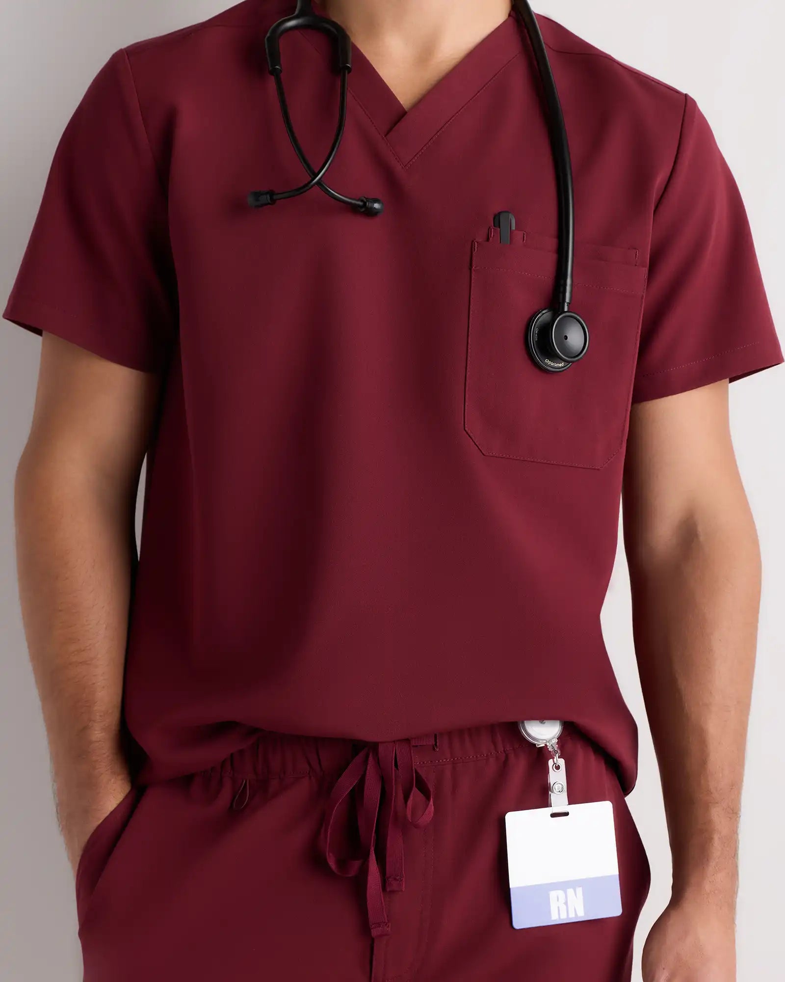 AeraFlex 3-Pocket Scrub Top