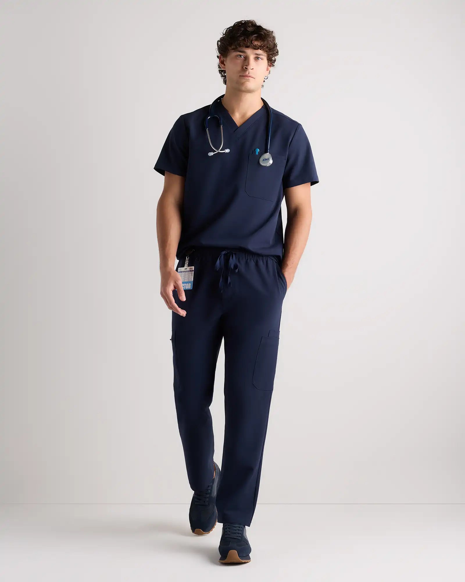 AeraFlex 3-Pocket Scrub Top