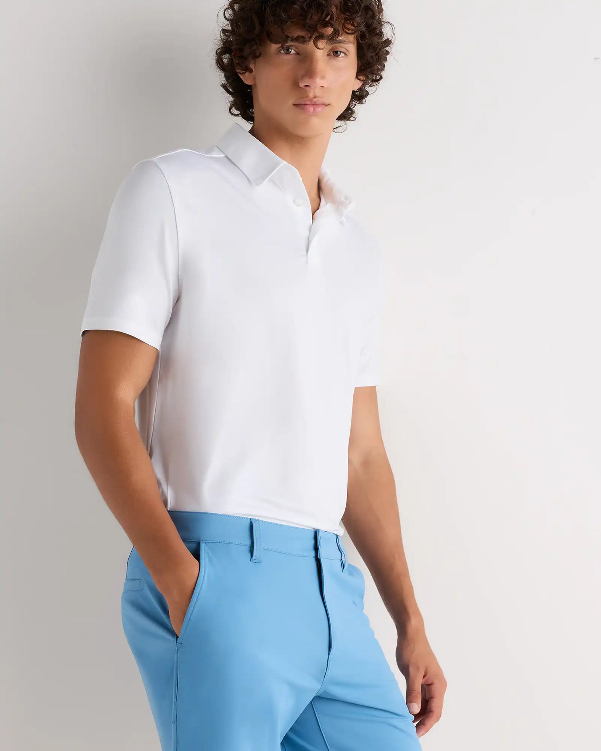 Performance Jersey Short Sleeve Golf Polo