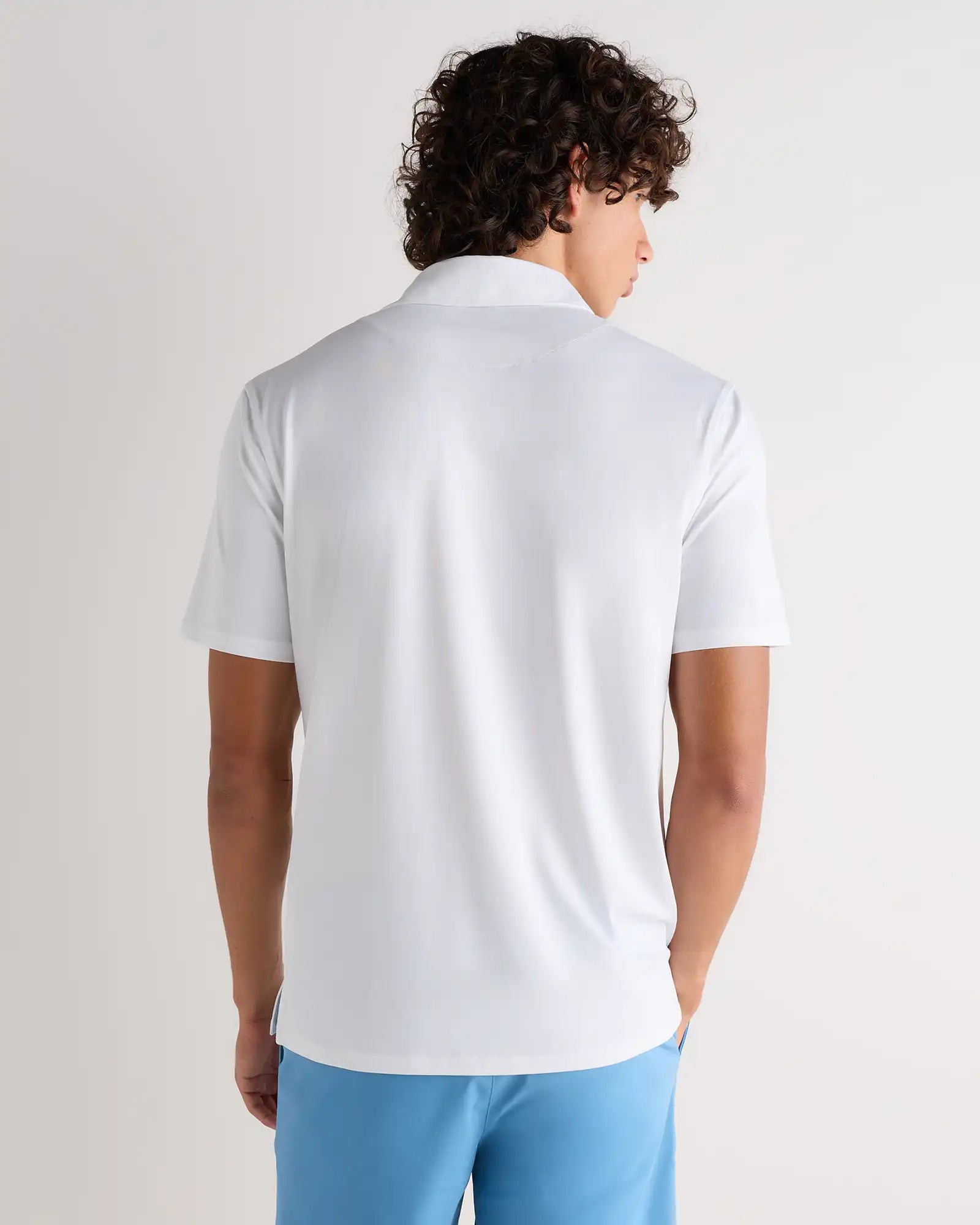Performance Jersey Short Sleeve Golf Polo