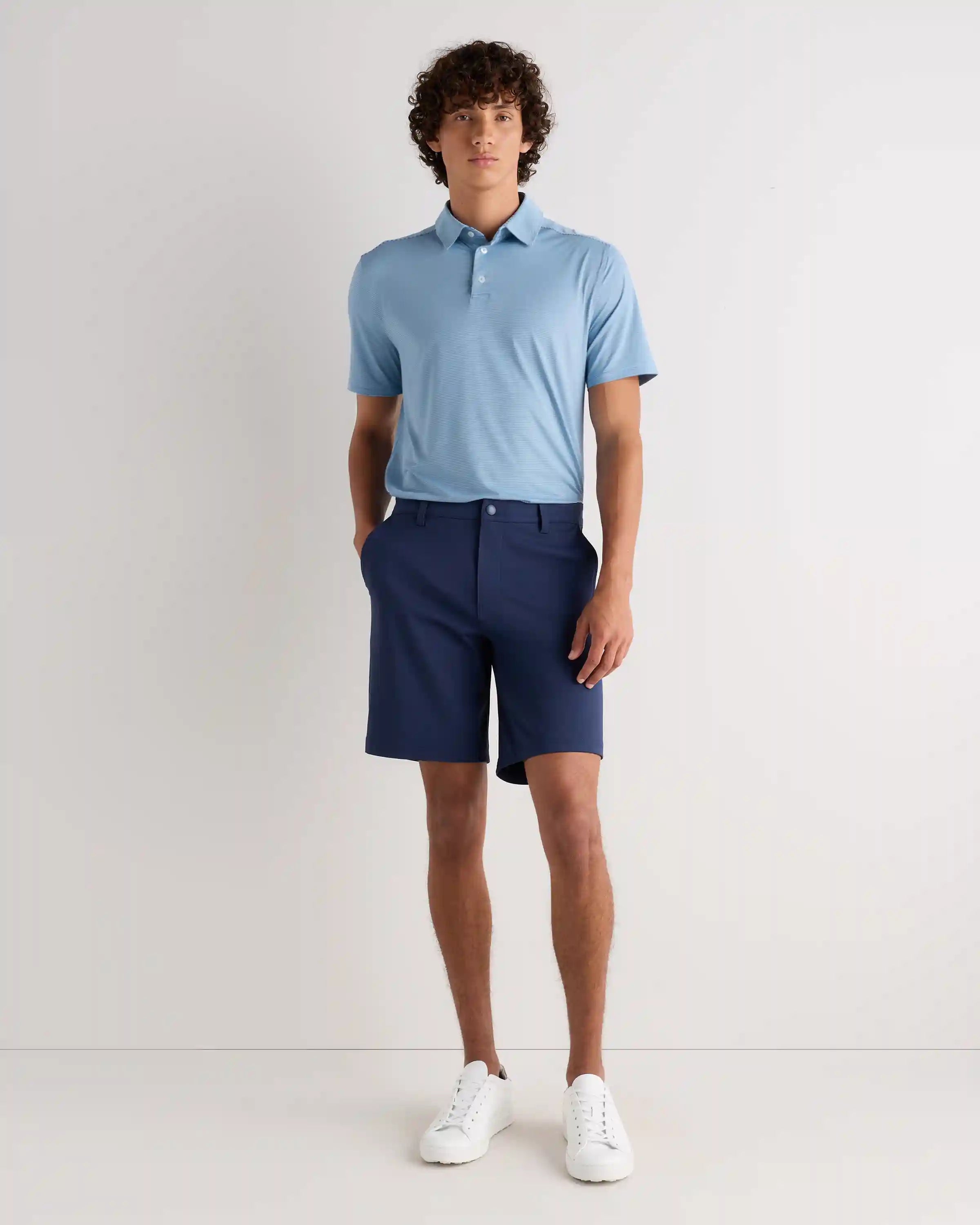 Performance Jersey Short Sleeve Golf Polo