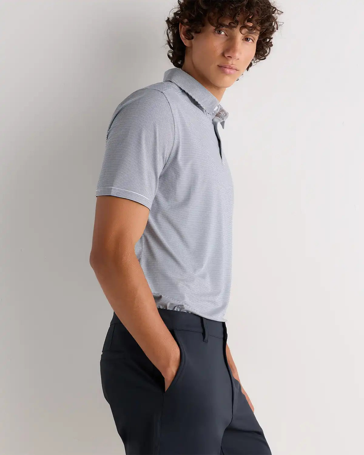 Performance Jersey Short Sleeve Golf Polo