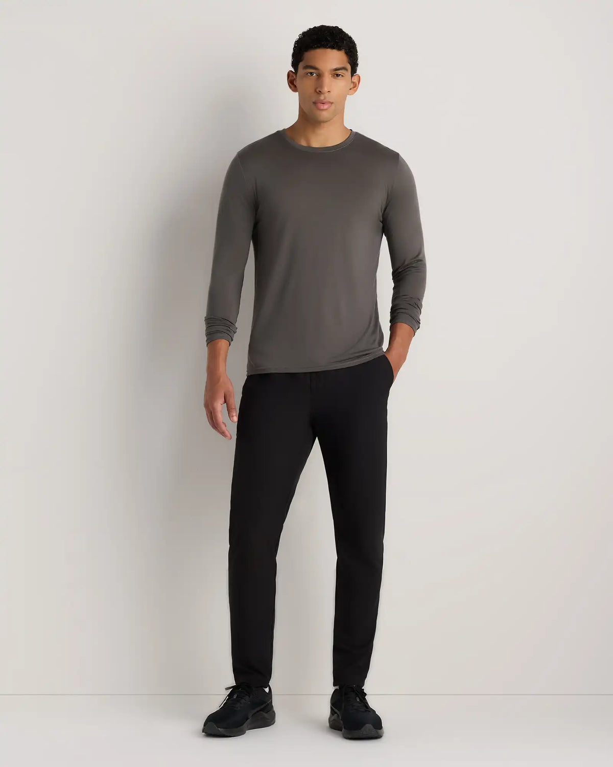 100% Merino Wool All-Season Long Sleeve Base Layer Tee