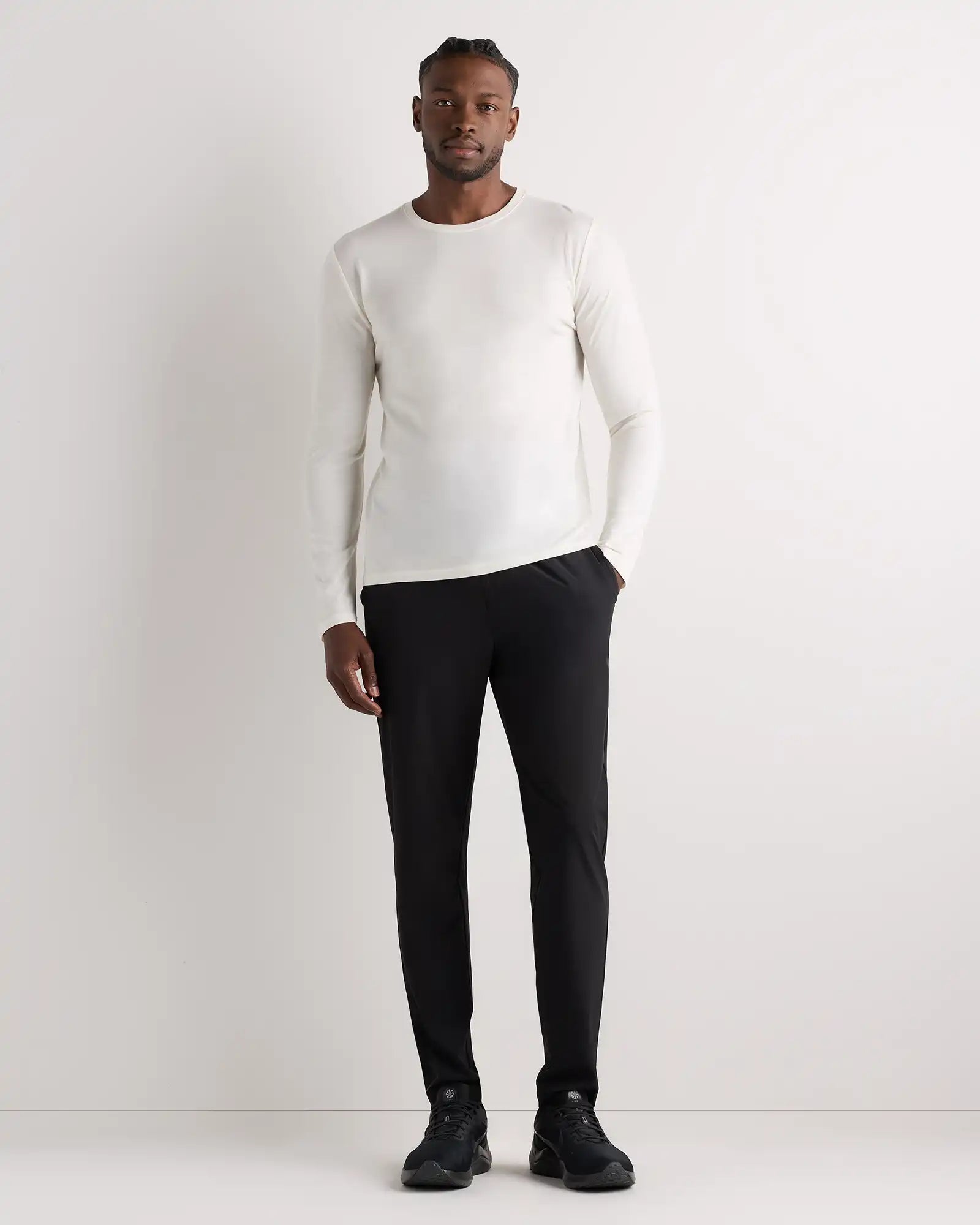 100% Merino Wool All-Season Long Sleeve Base Layer Tee