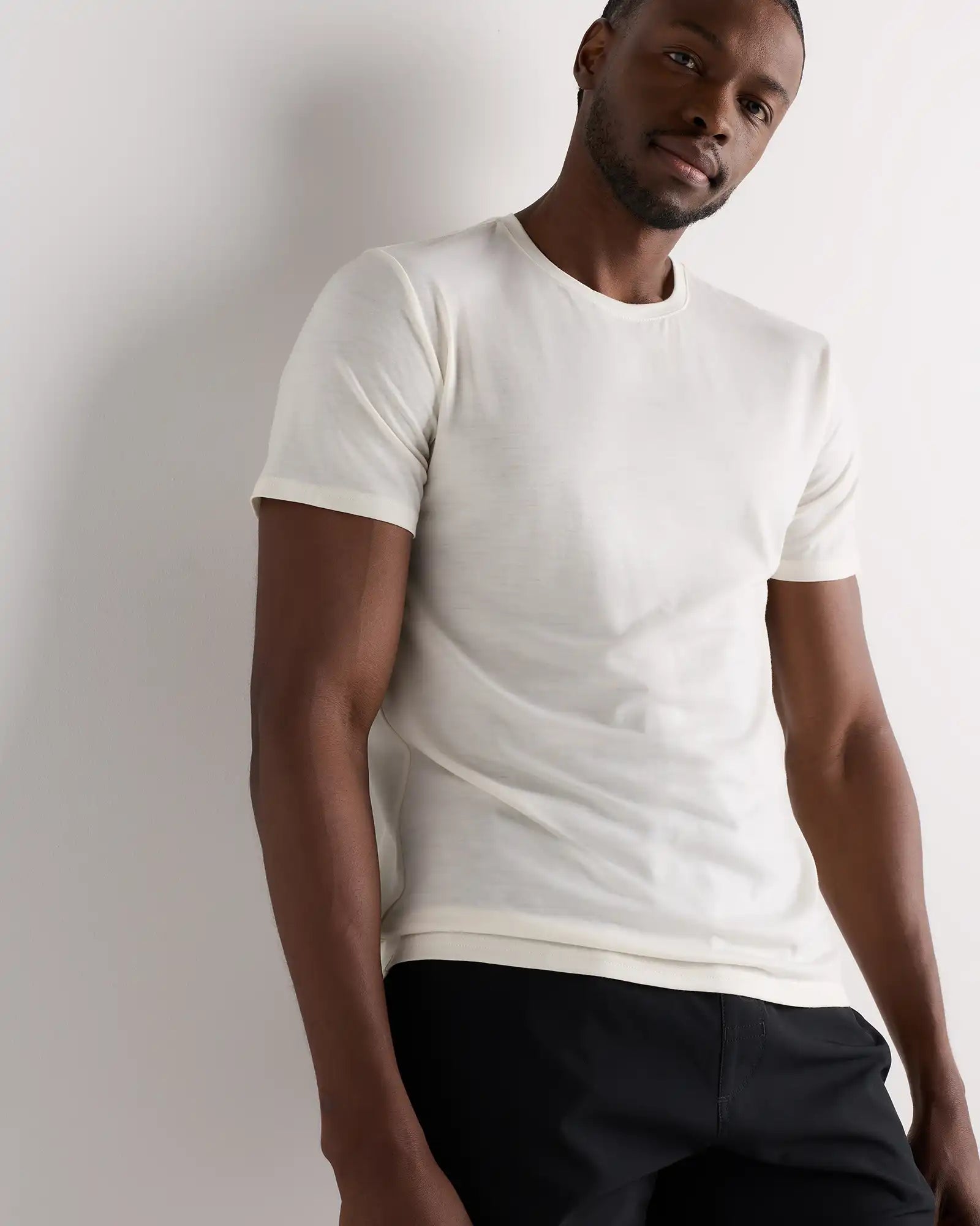 100% Merino Wool All-Season Short Sleeve Base Layer Tee