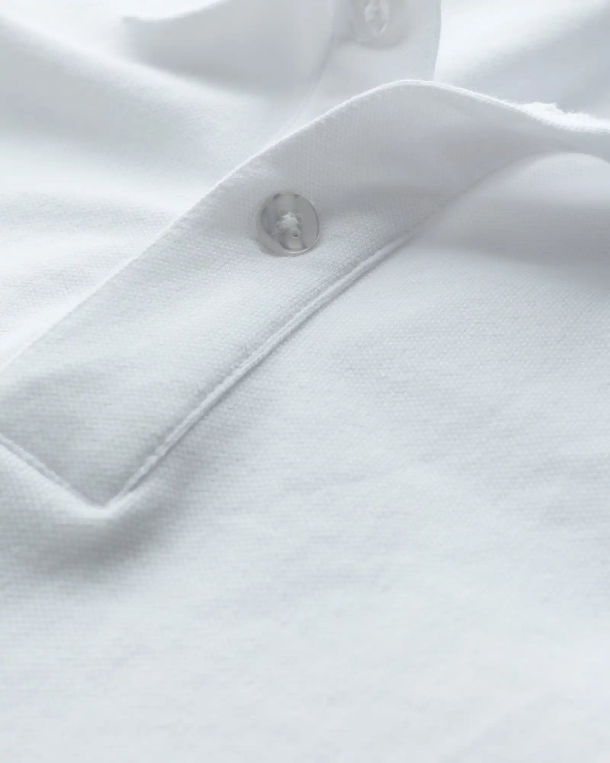 Organic Cotton Long Sleeve Pique Polo