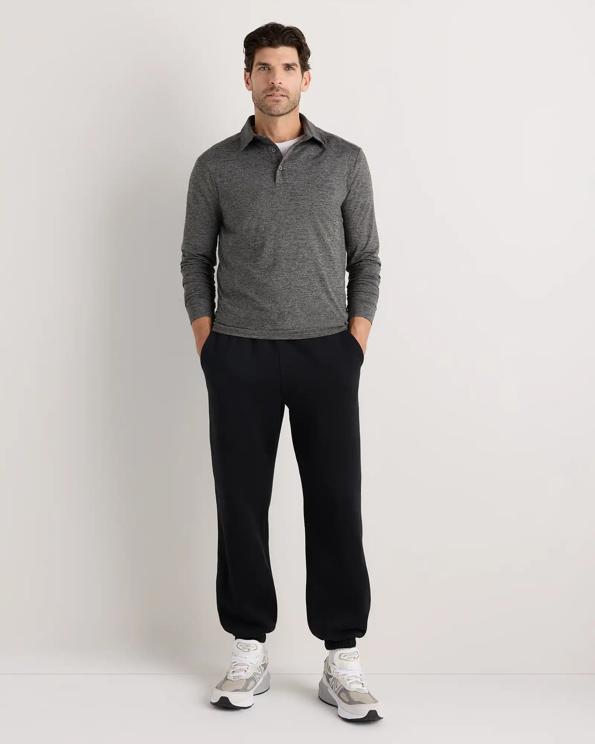 Flowknit Breeze Performance Long Sleeve Polo