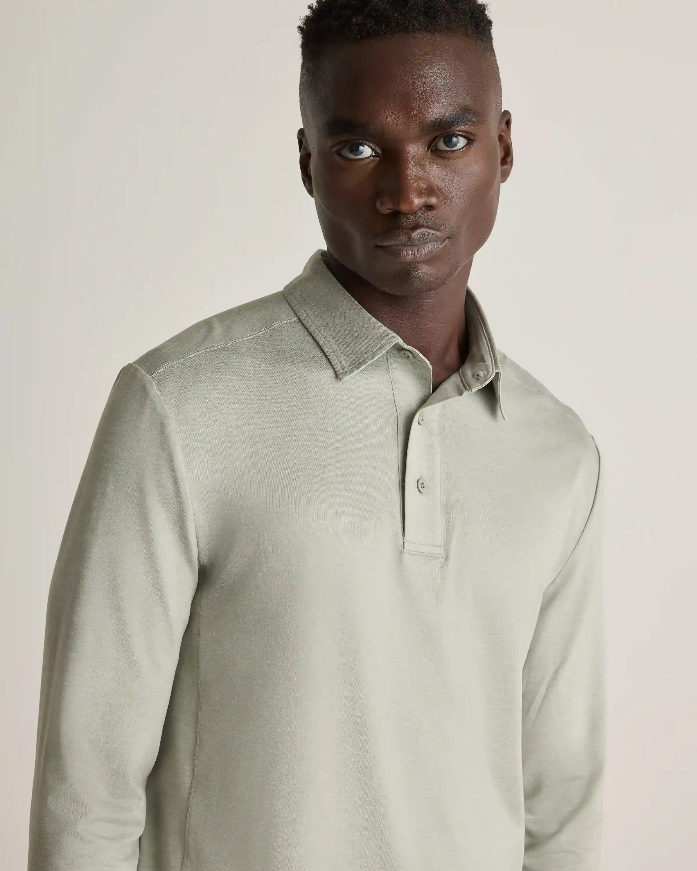 Flowknit Breeze Performance Long Sleeve Polo