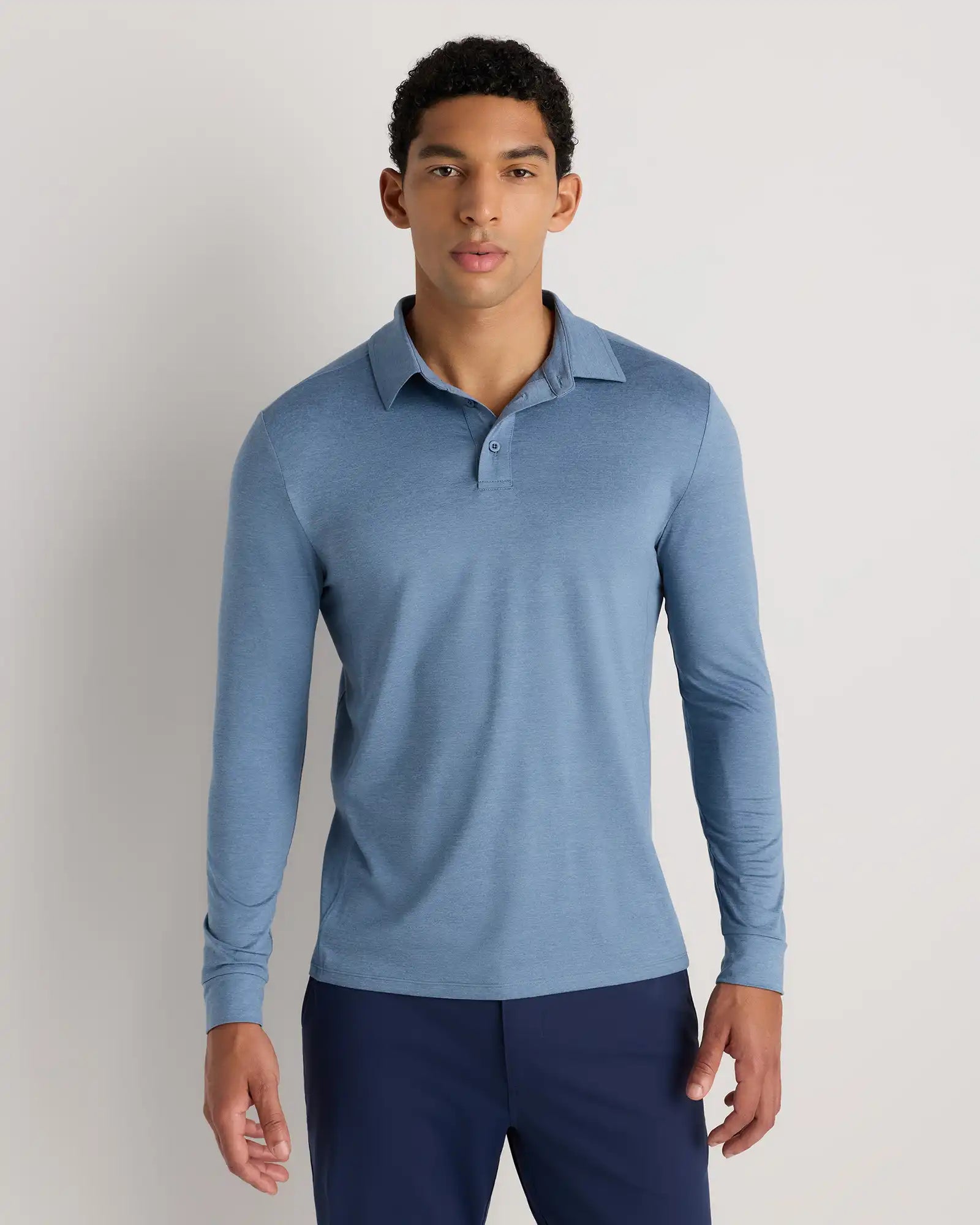 Flowknit Breeze Performance Long Sleeve Polo