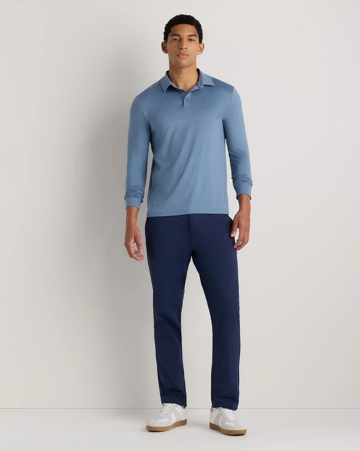 Flowknit Breeze Performance Long Sleeve Polo
