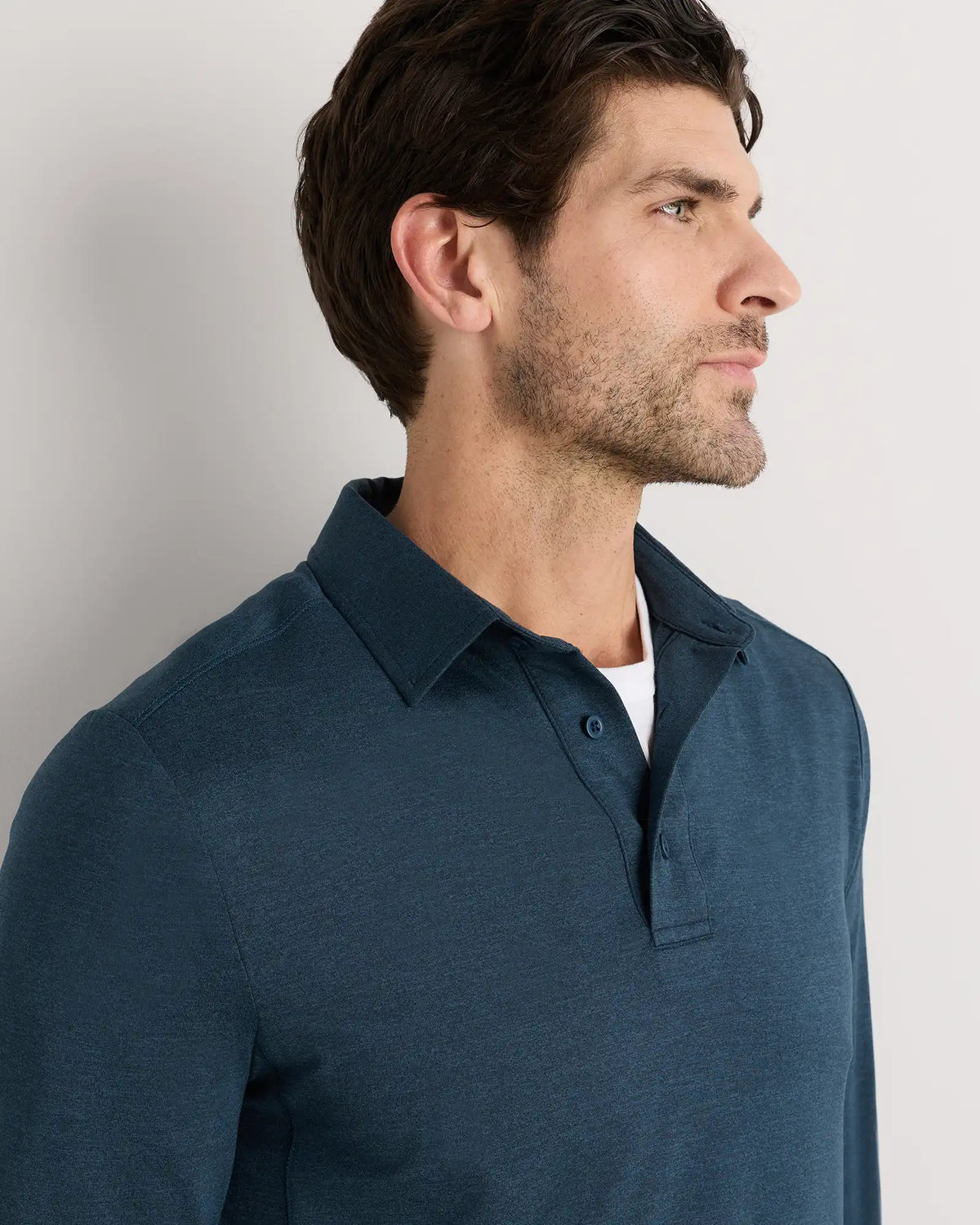 Flowknit Breeze Performance Long Sleeve Polo