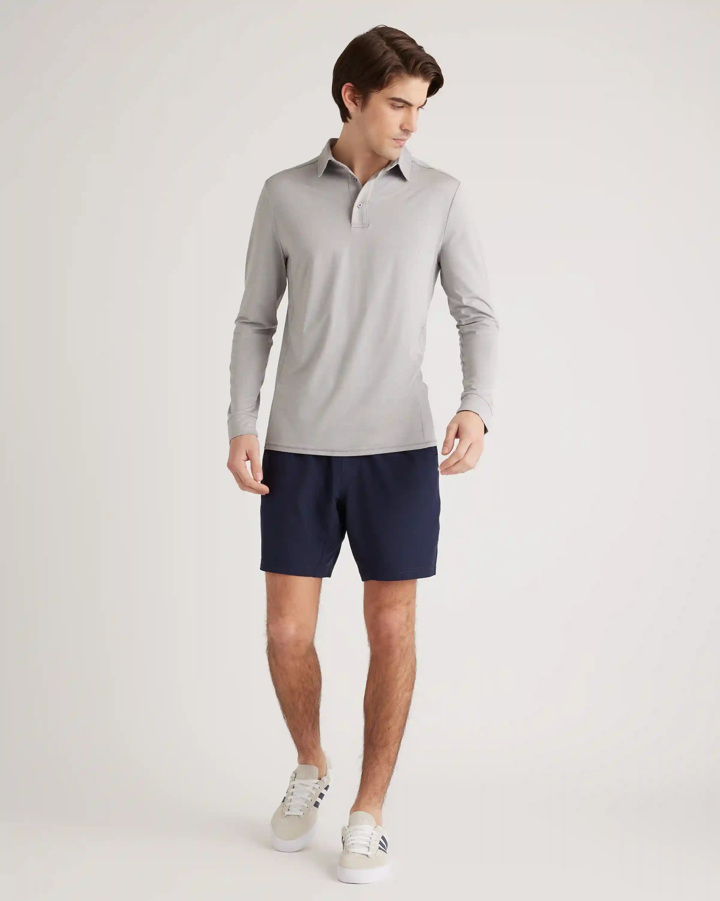 Flowknit Breeze Performance Long Sleeve Polo