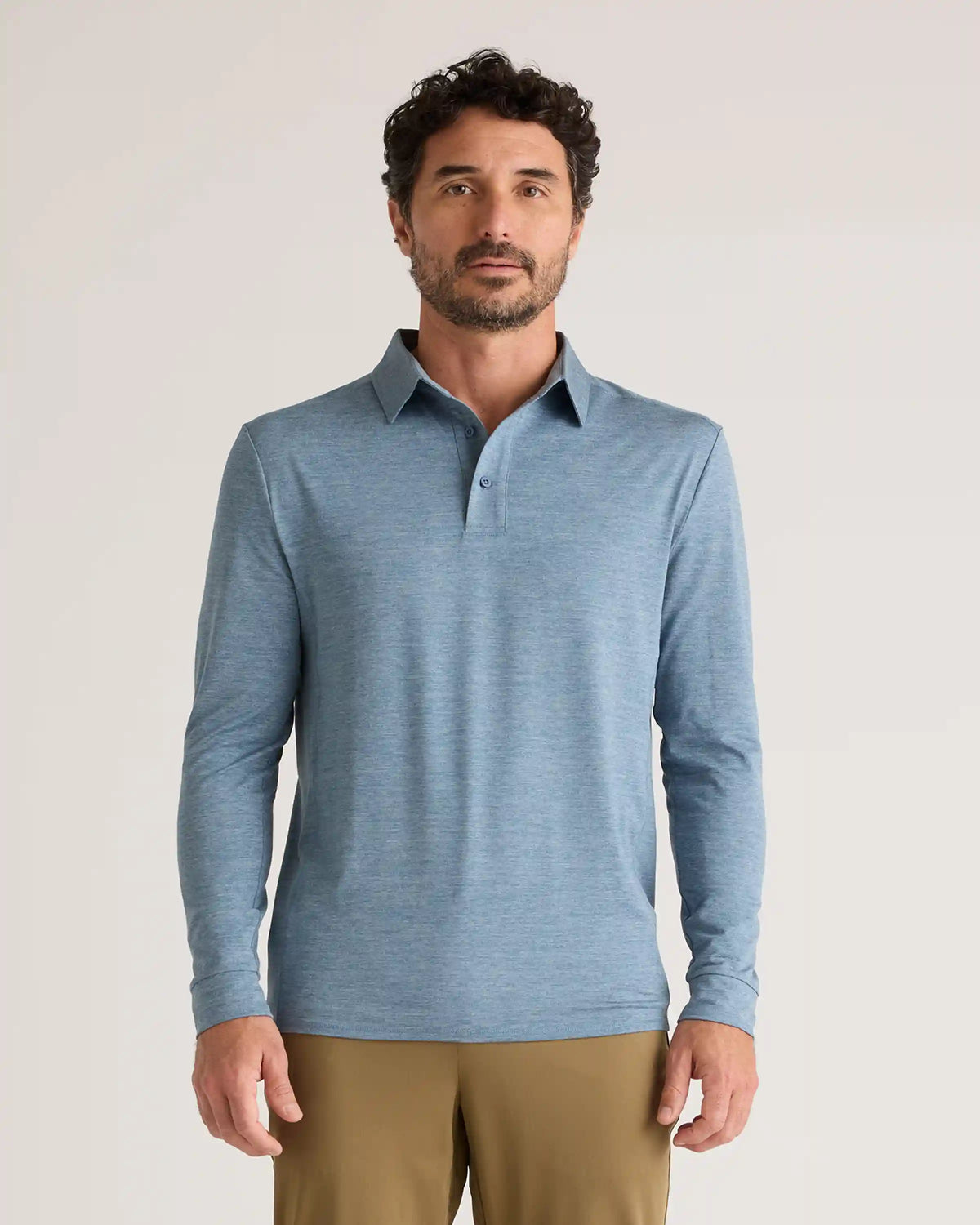 Flowknit Breeze Performance Long Sleeve Polo