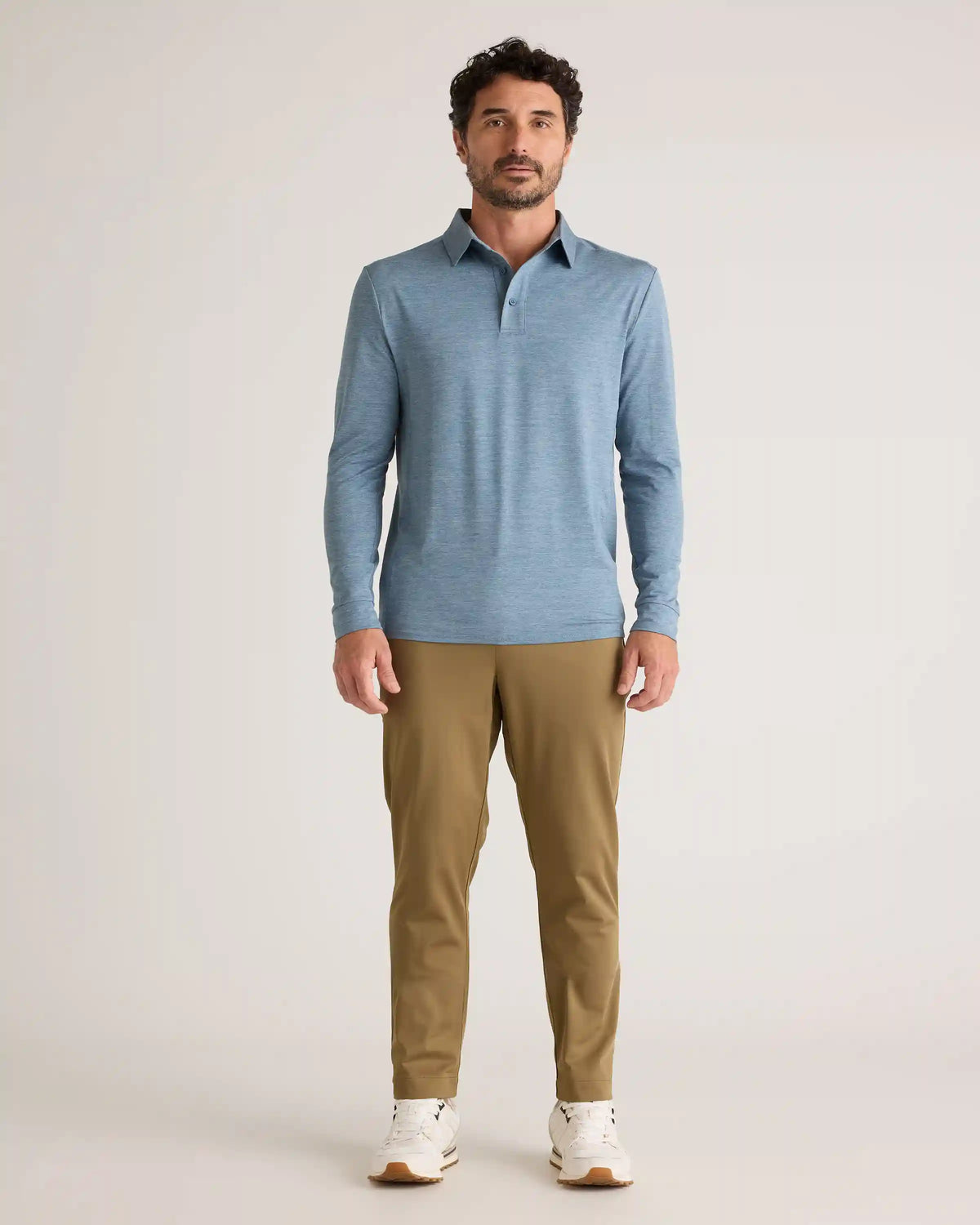 Flowknit Breeze Performance Long Sleeve Polo