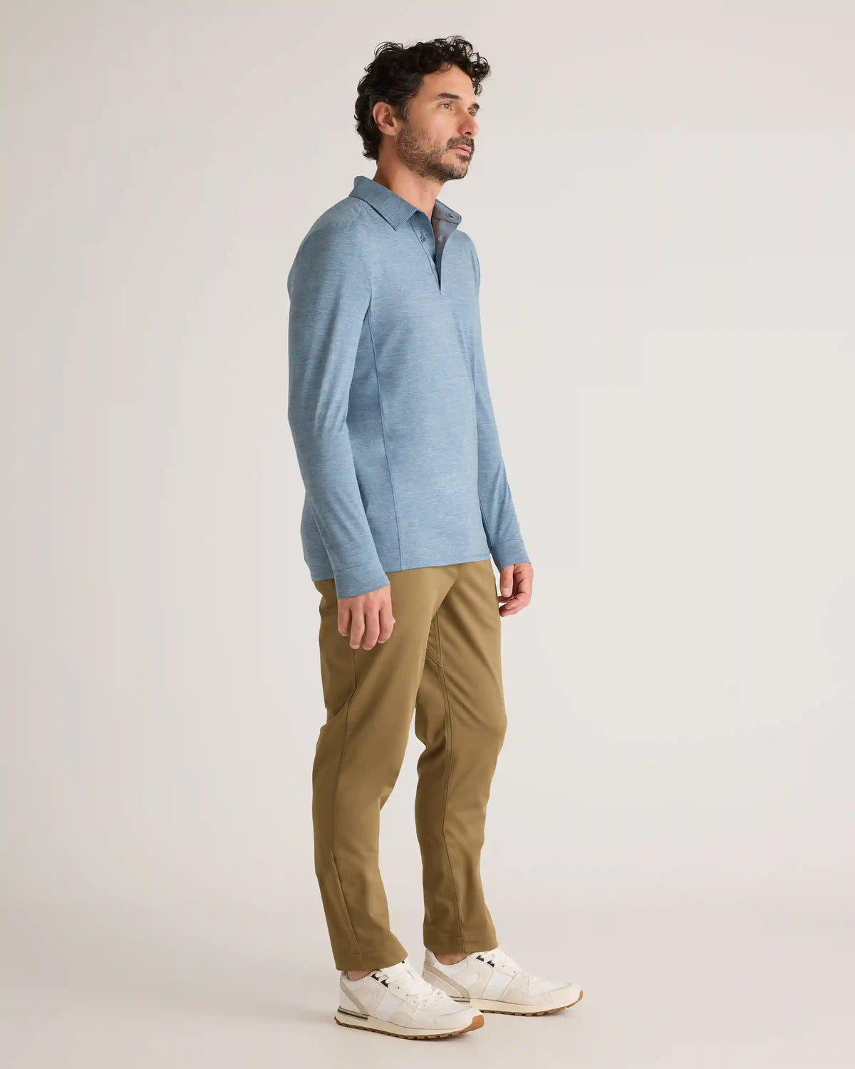 Flowknit Breeze Performance Long Sleeve Polo