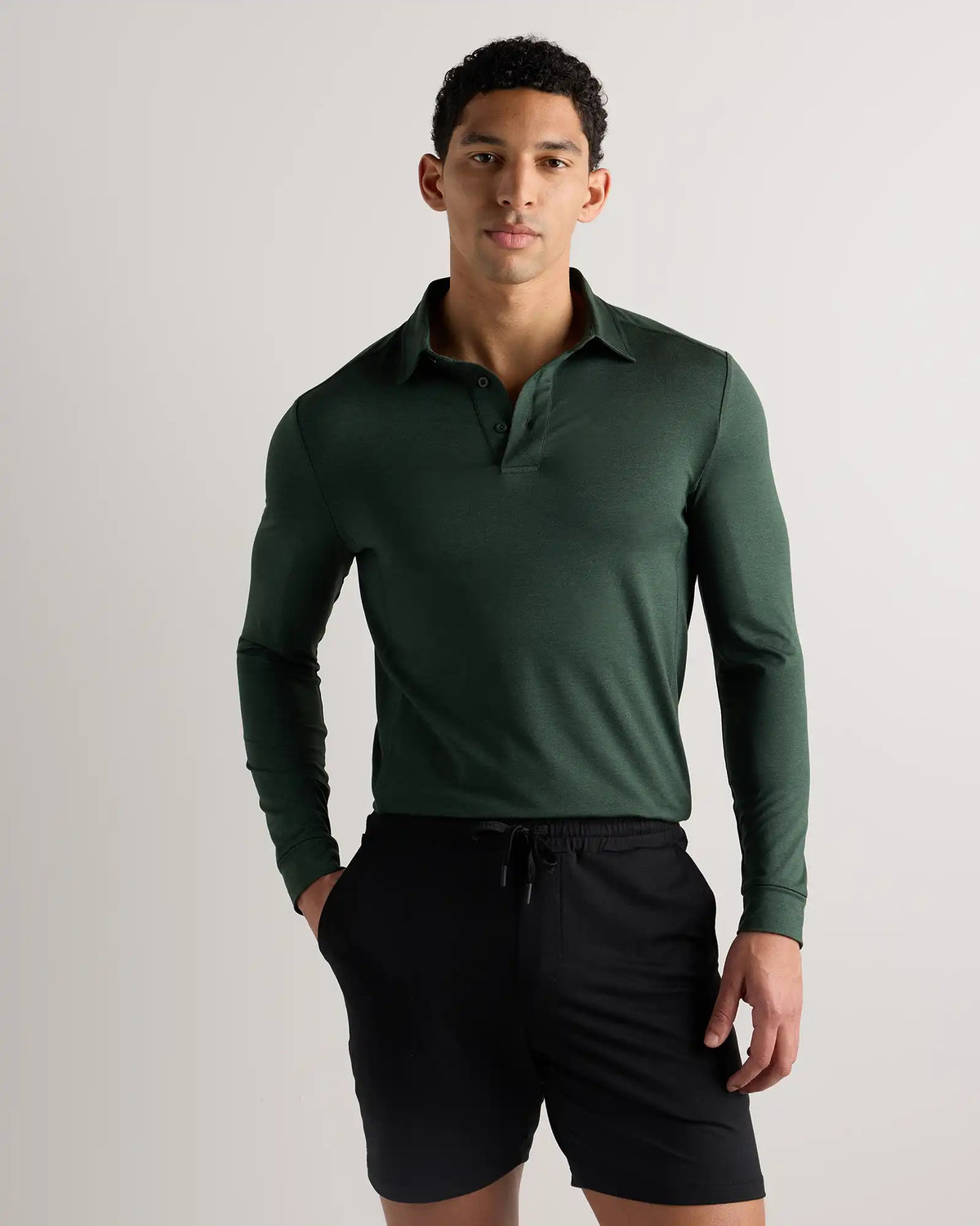 Flowknit Breeze Performance Long Sleeve Polo