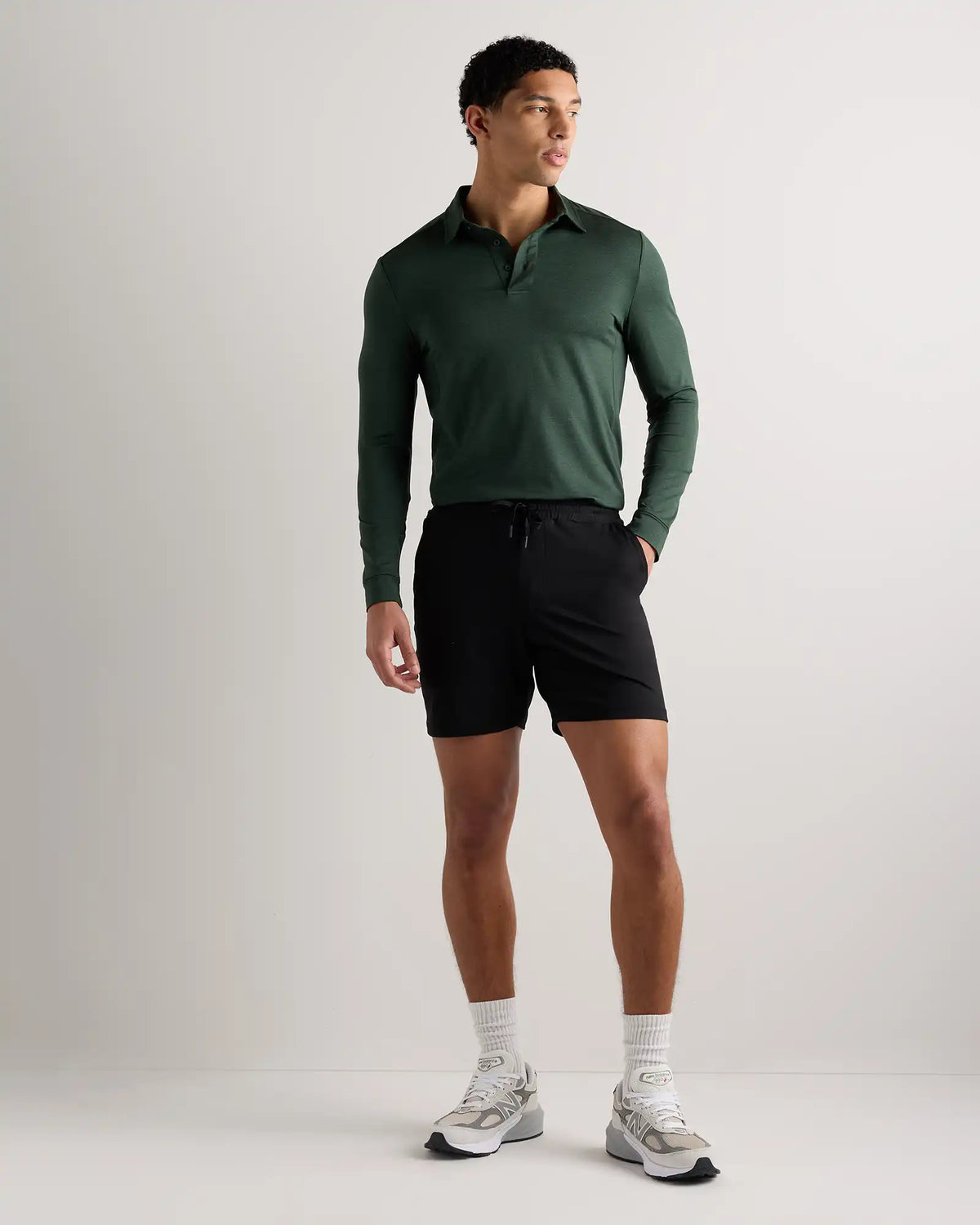 Flowknit Breeze Performance Long Sleeve Polo