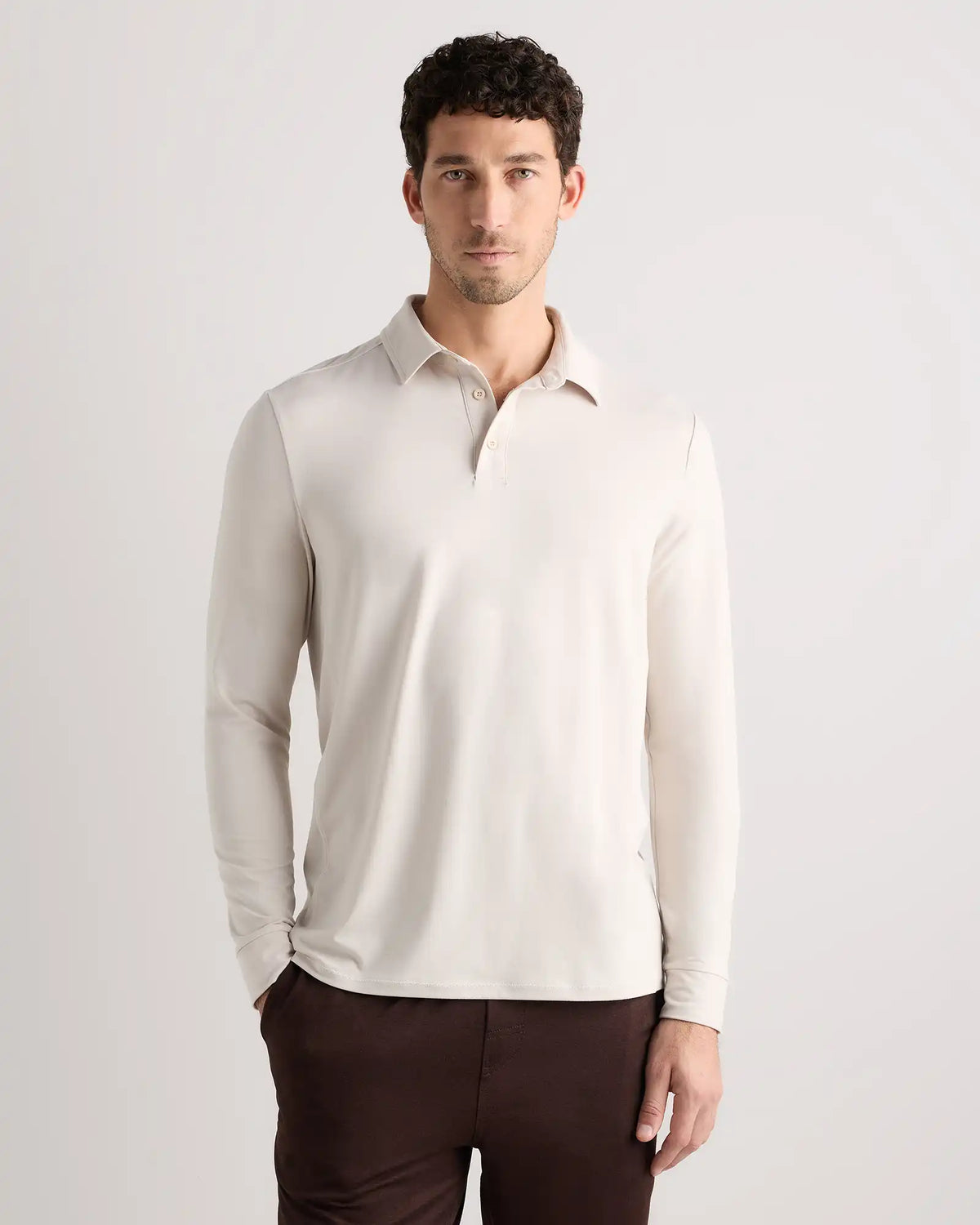 Flowknit Breeze Performance Long Sleeve Polo